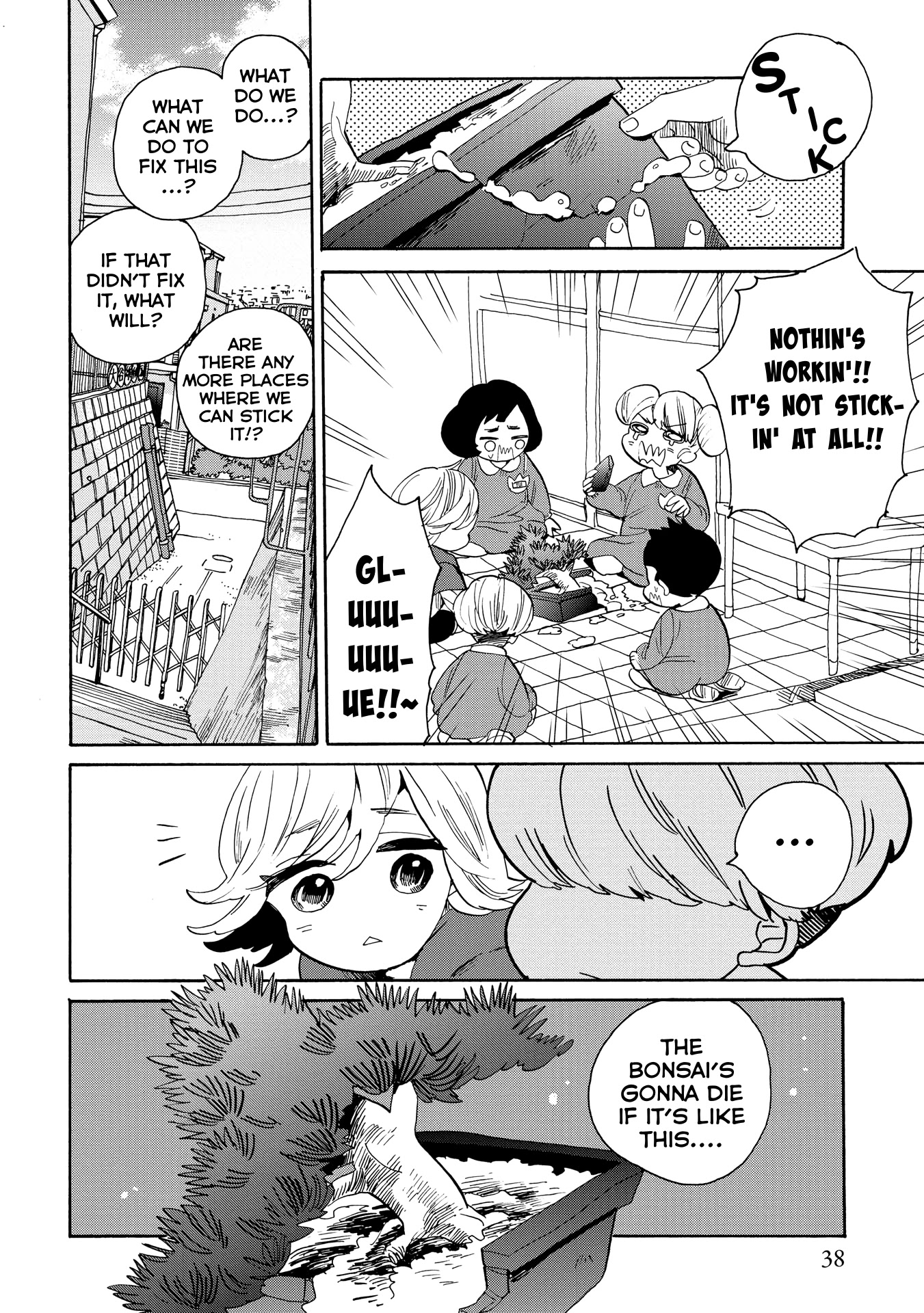 Udon No Kuni No Kin'iro Kemari - Chapter 37: Pine Bonsai (2/2)