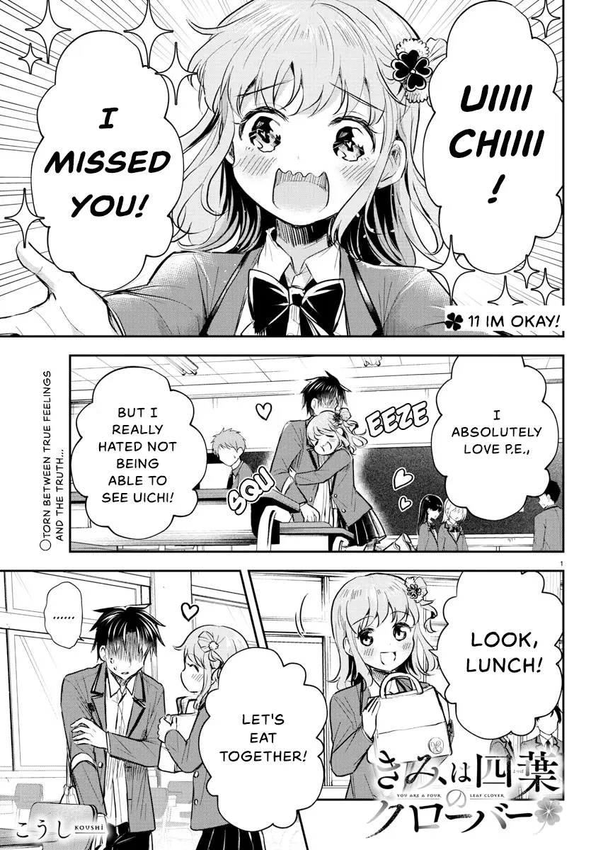 Kimi Wa Yotsuba No Clover - Chapter 11: I'm Okay!