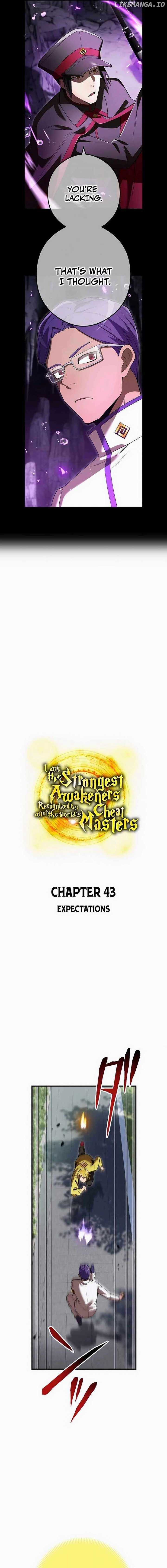 I Am The Strongest Awakeners, Recognized By All Of The World’s Cheat Masters - Chapter 43