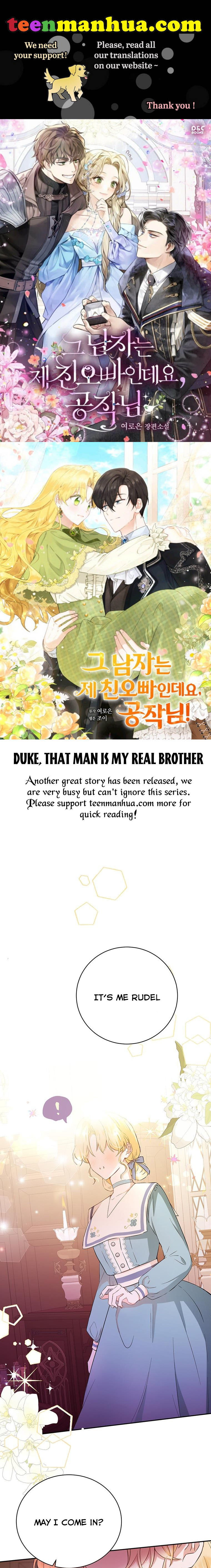 He’s My Real Brother, Duke - Chapter 10