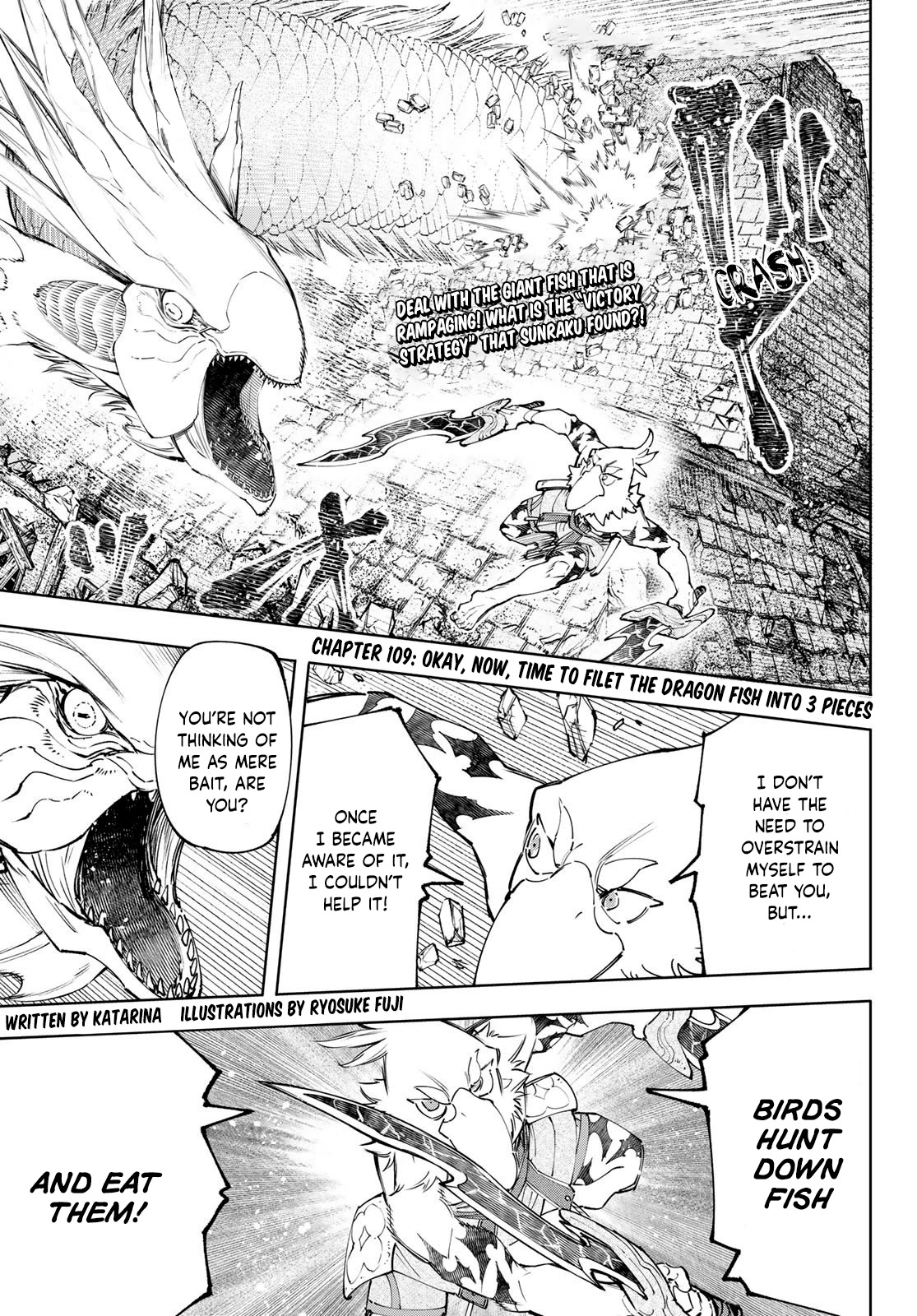 Shangri-La Frontier ~ Kusoge Hunter, Kamige Ni Idoman To Su~ - Chapter 109: Okay, Now, Time To Filet The Dragon Fish Into 3 Pieces