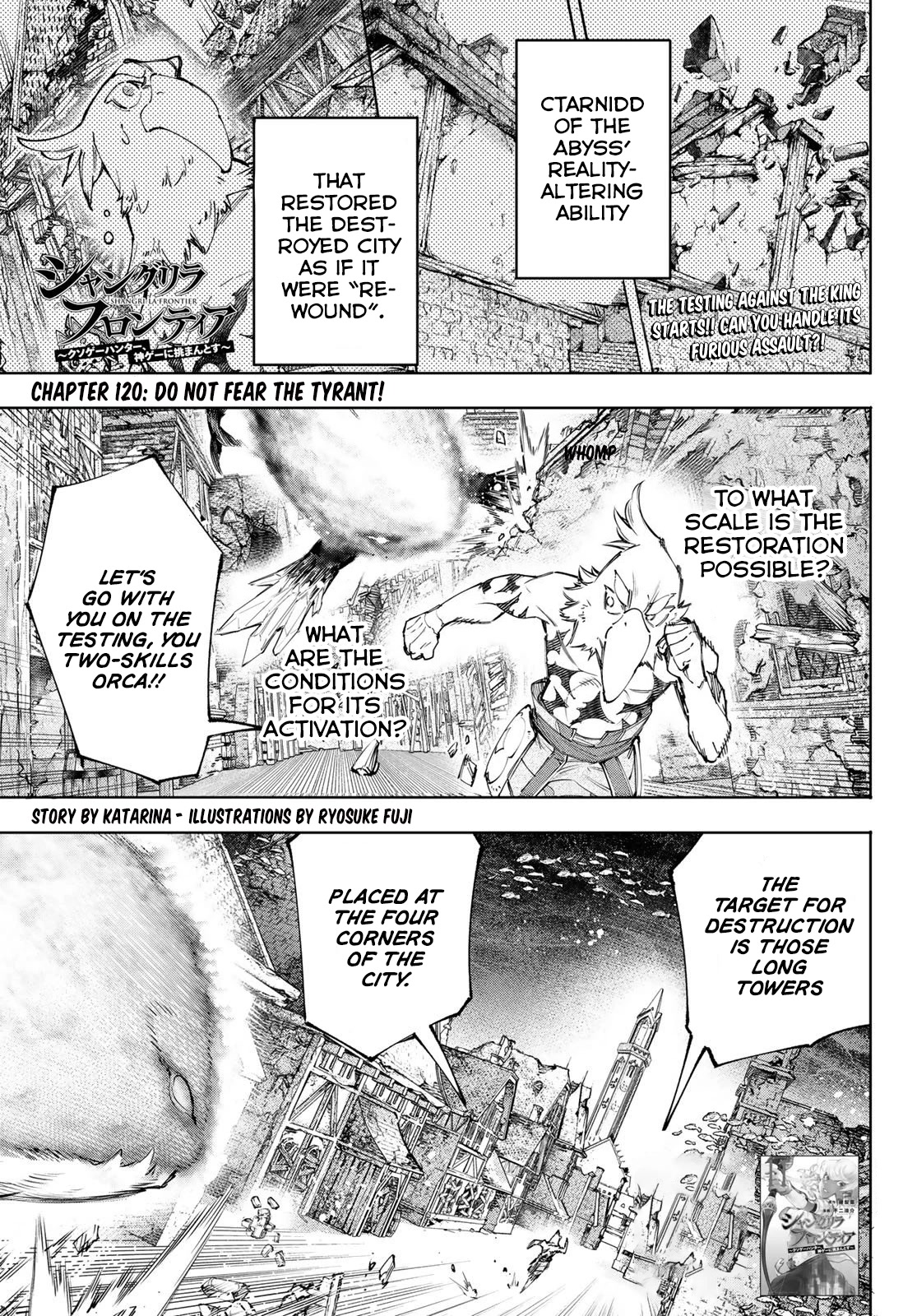 Shangri-La Frontier ~ Kusoge Hunter, Kamige Ni Idoman To Su~ - Chapter 120: Do Not Fear The Tyrant!