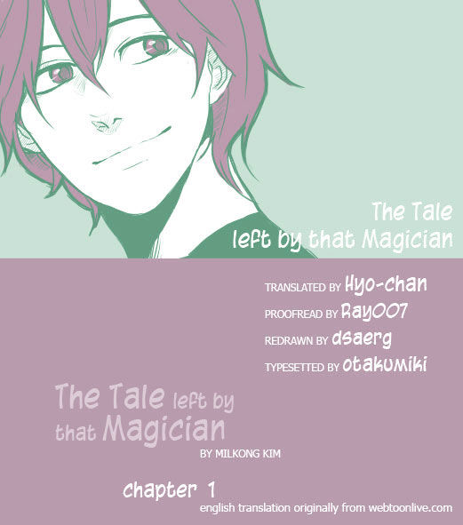 The Tale Left By That Magician - Chapter 1