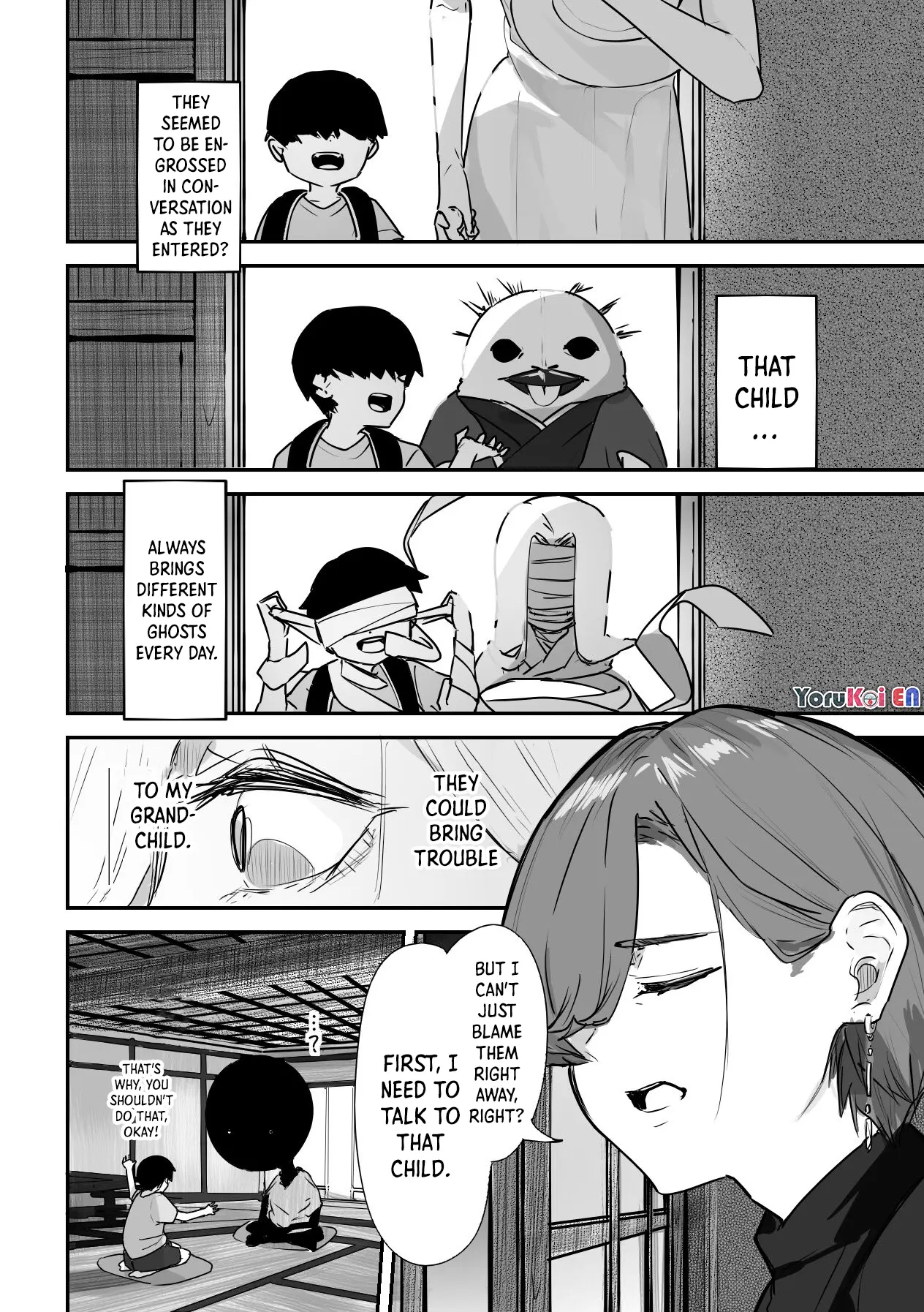 Kaii-San To Ore - Chapter 32: Grandson Brings Them Home