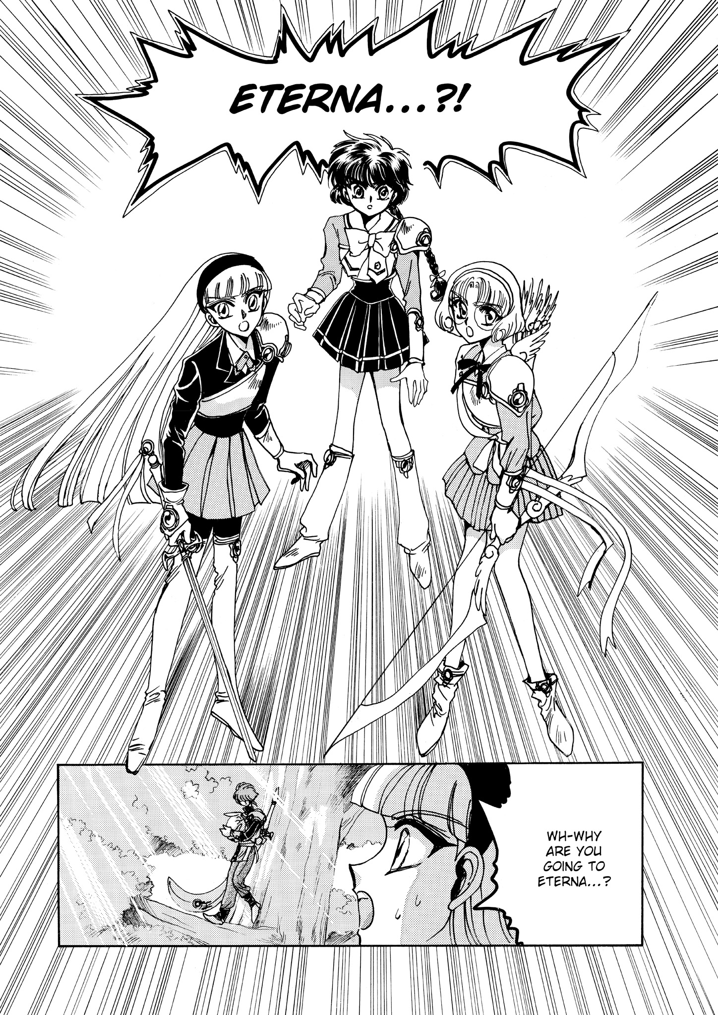 Magic Knight Rayearth - Chapter 4