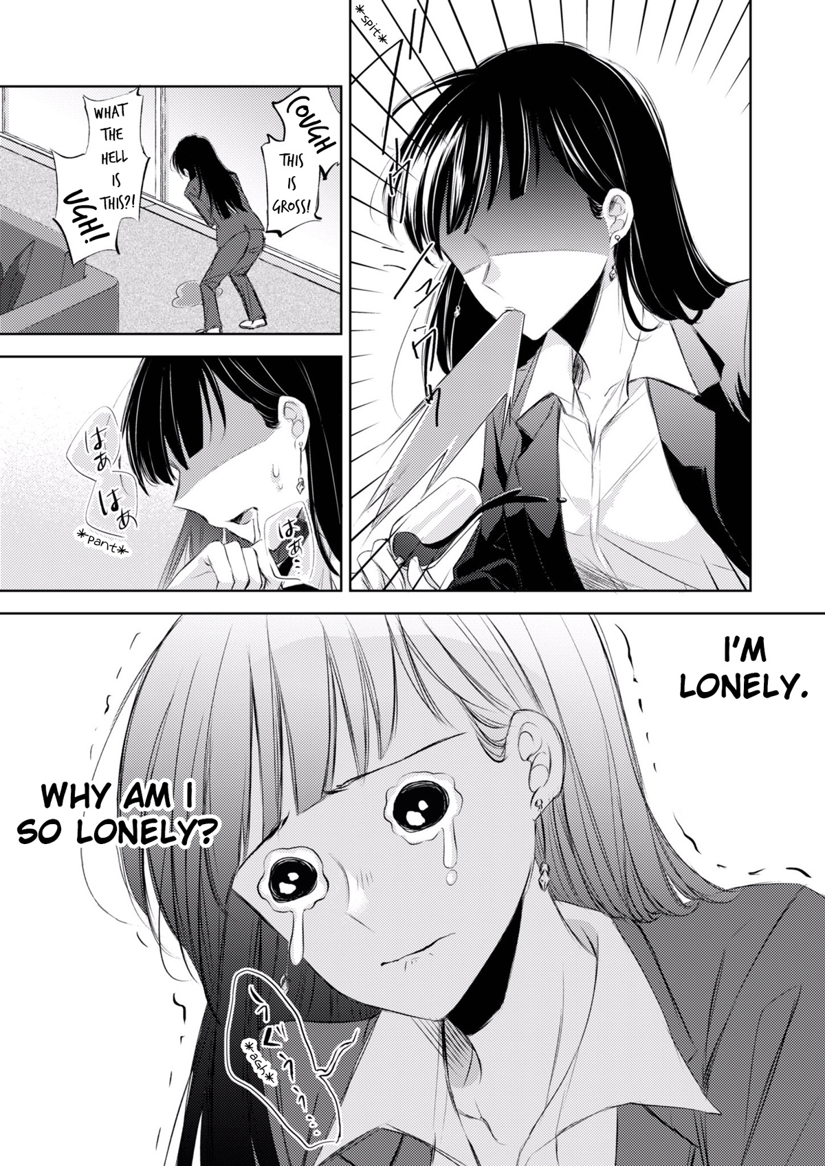 Sabishi Sugiru Onna Shachou Ga Lesbian Fuuzokujou Ni Byou De Ochiru Hanashi - Vol.1 Chapter 1