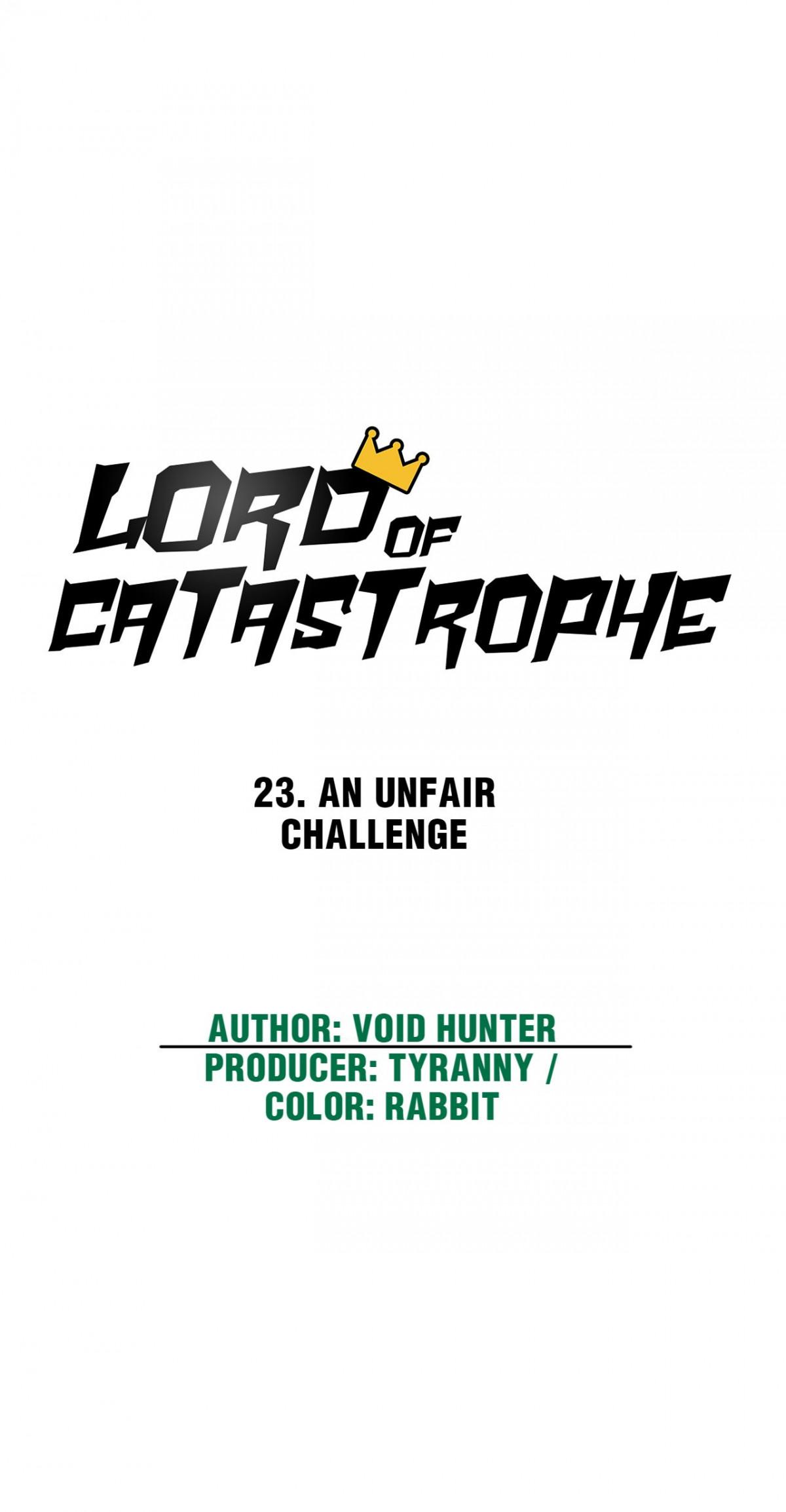 Lord Of Catastrophe - Chapter 23