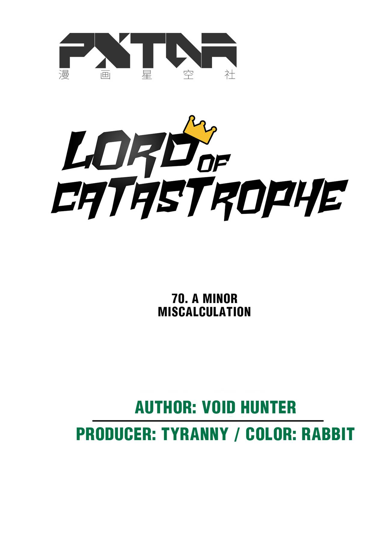 Lord Of Catastrophe - Chapter 70