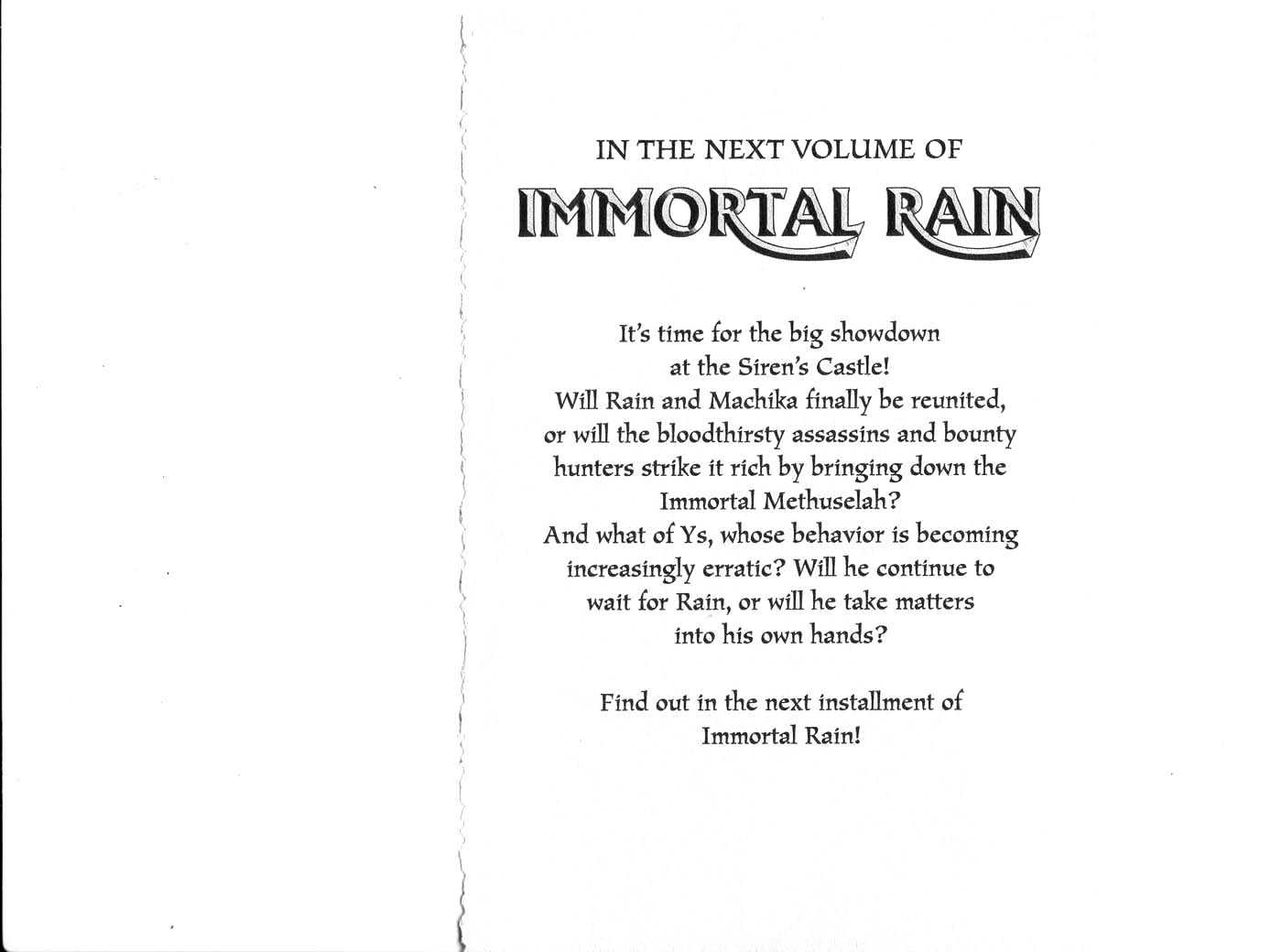 Immortal Rain - Vol.6 Chapter 28