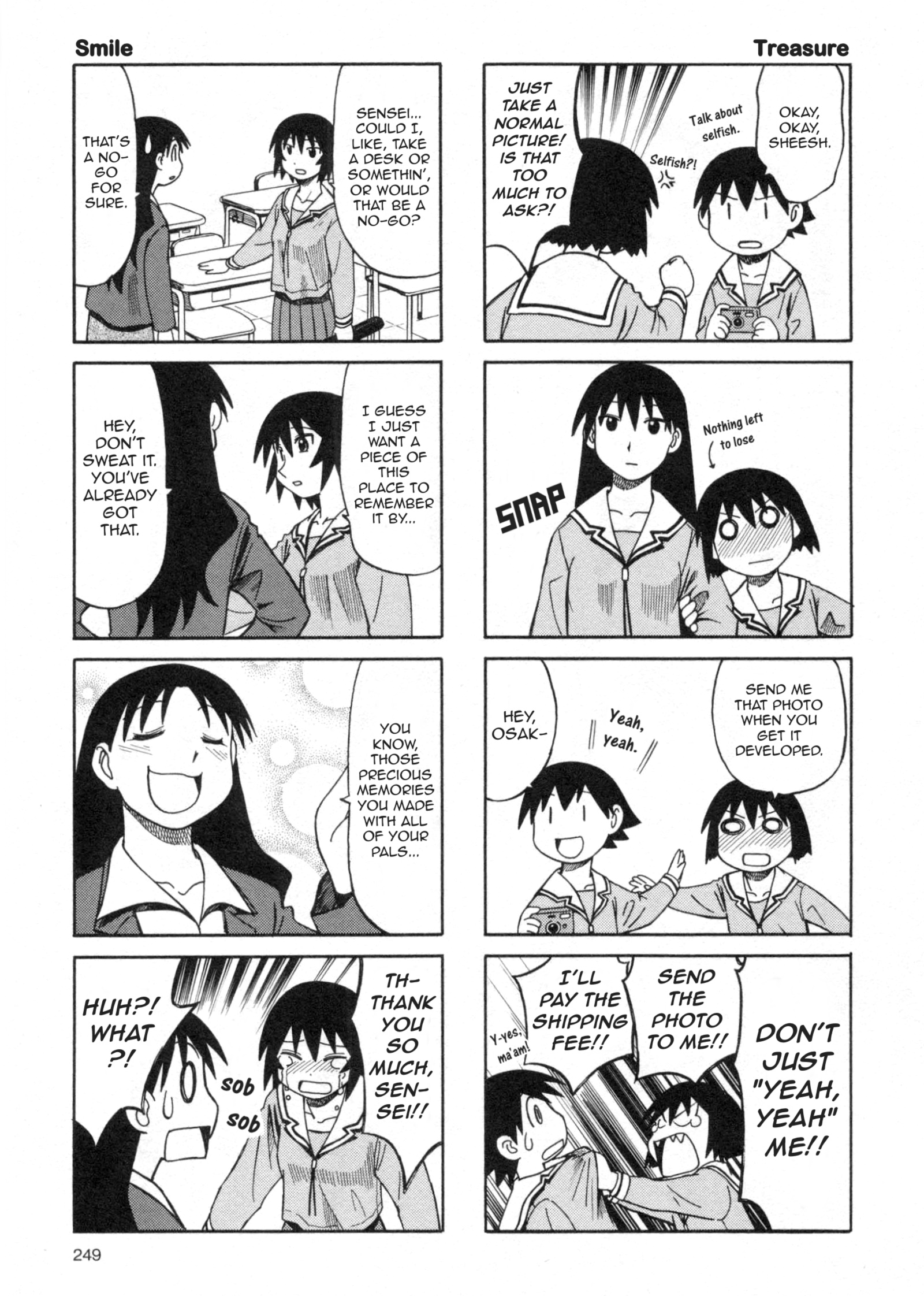 Azumanga Daioh - Vol.3 Chapter 36: March / Graduation