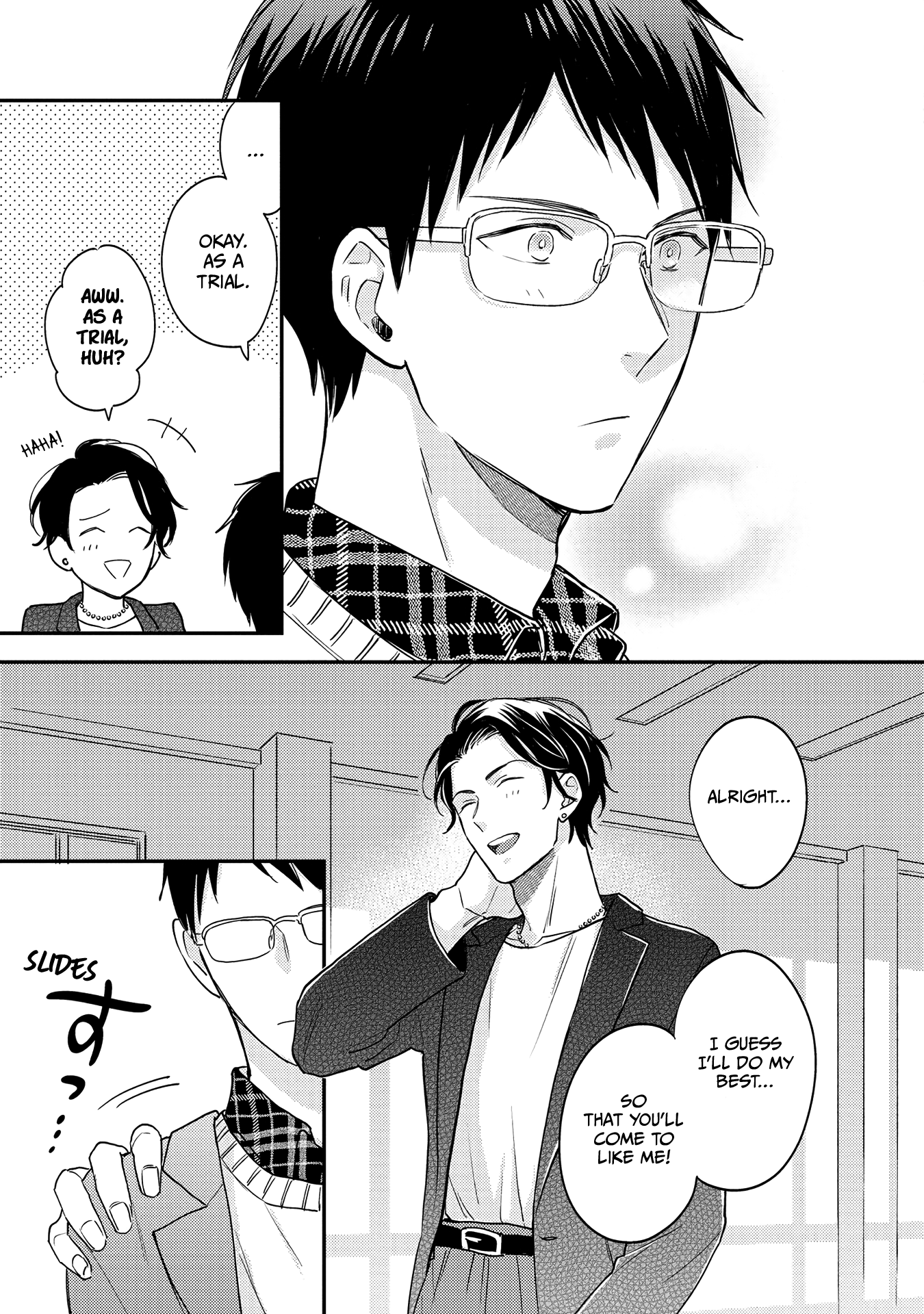 Hysteric Na Kurokami Megane-Kun Wa Igai To Kawaii - Vol.1 Chapter 3