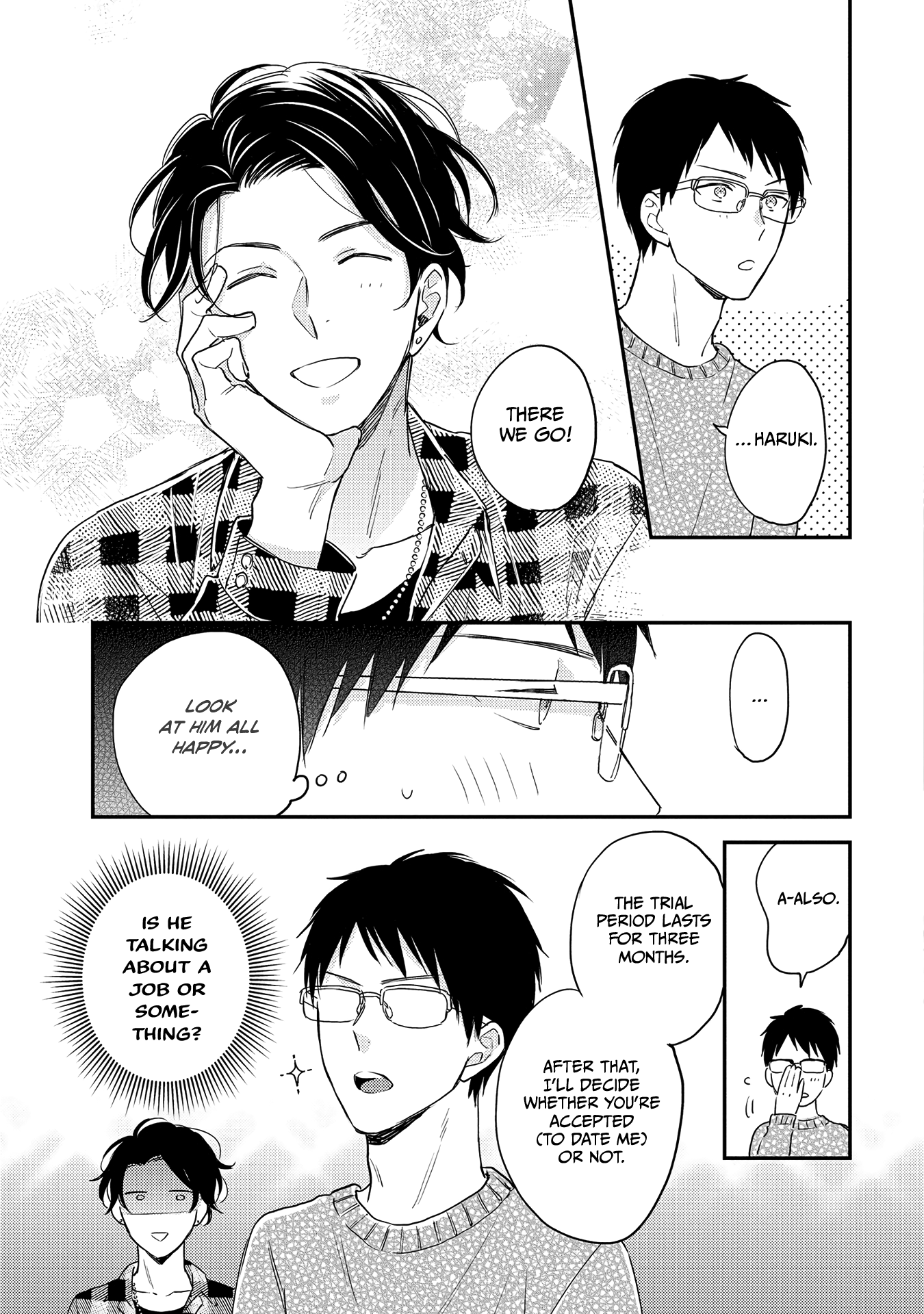 Hysteric Na Kurokami Megane-Kun Wa Igai To Kawaii - Vol.1 Chapter 4