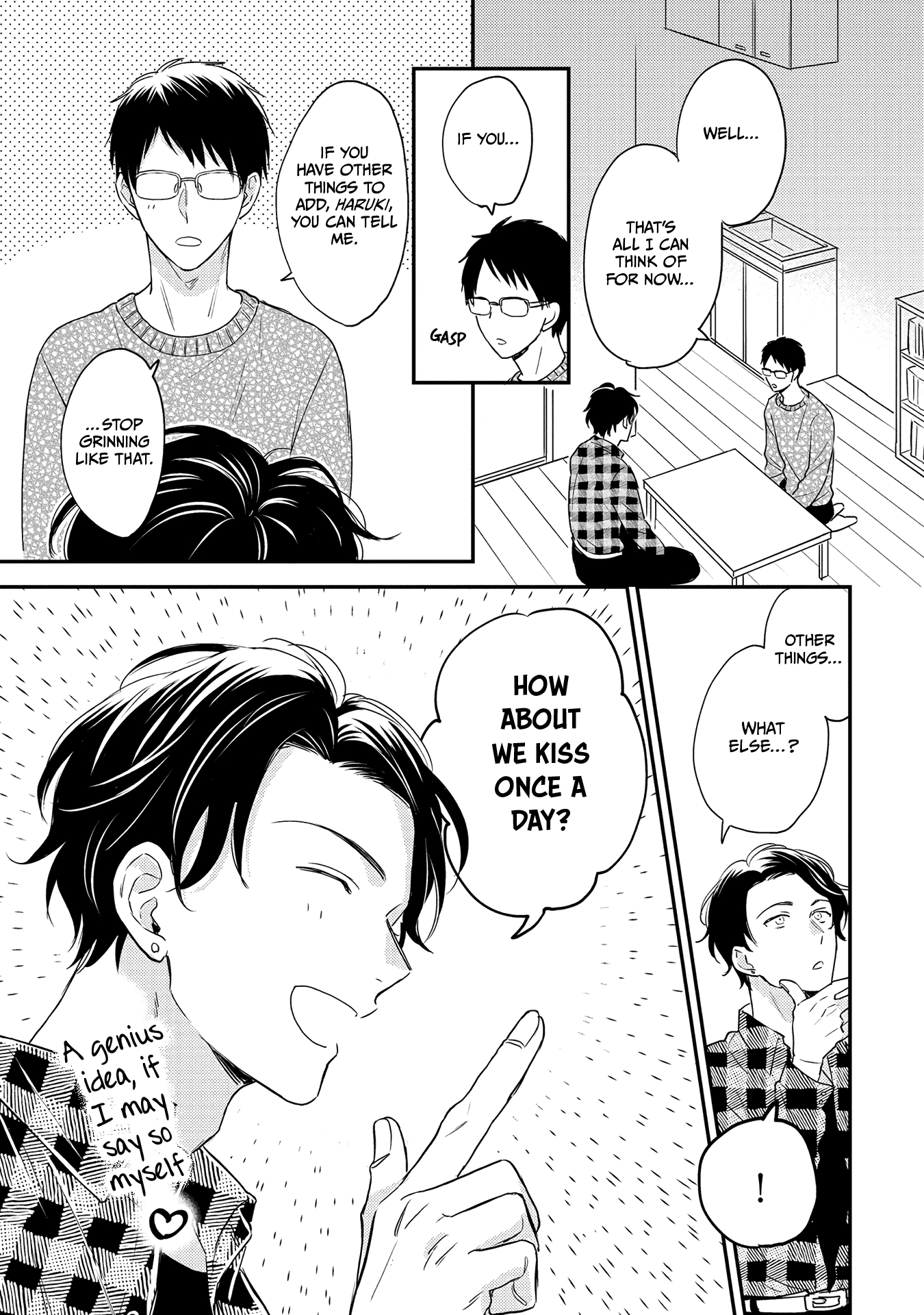 Hysteric Na Kurokami Megane-Kun Wa Igai To Kawaii - Vol.1 Chapter 4