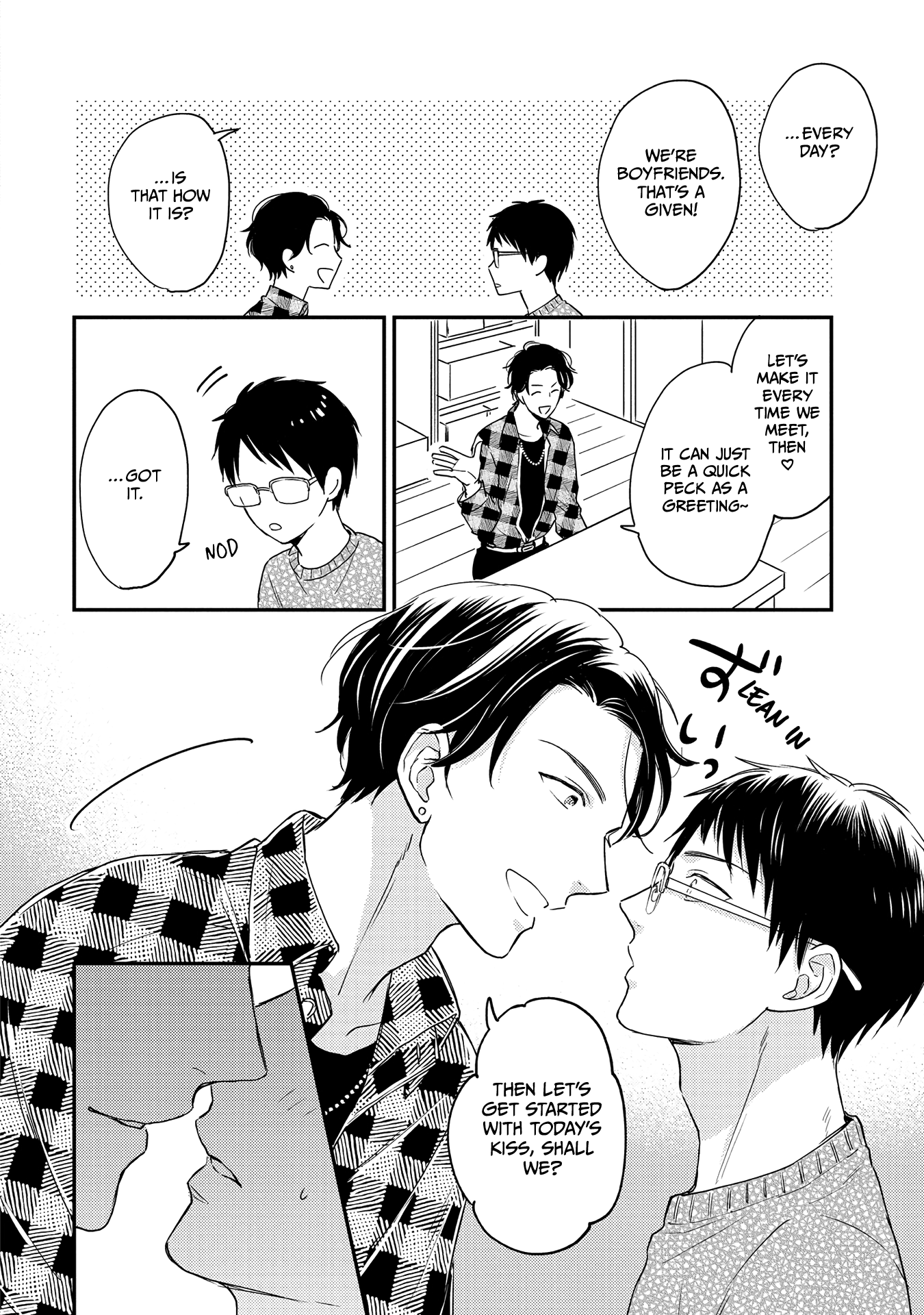 Hysteric Na Kurokami Megane-Kun Wa Igai To Kawaii - Vol.1 Chapter 4