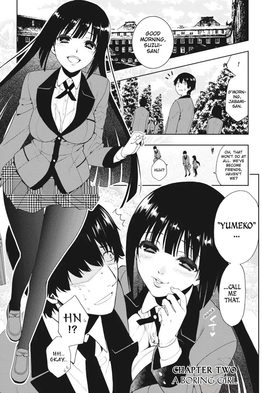 Kakegurui - Vol.1 Chapter 2: A Boring Girl