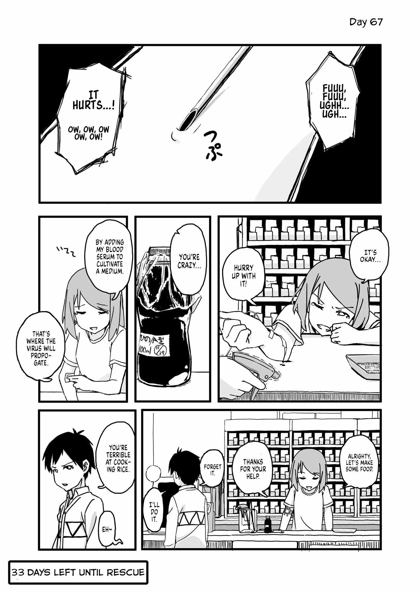 Convenience Store Of The Dead ~The Convenience Store Clerk Will Get Rescued In 100 Days~ - Chapter 67