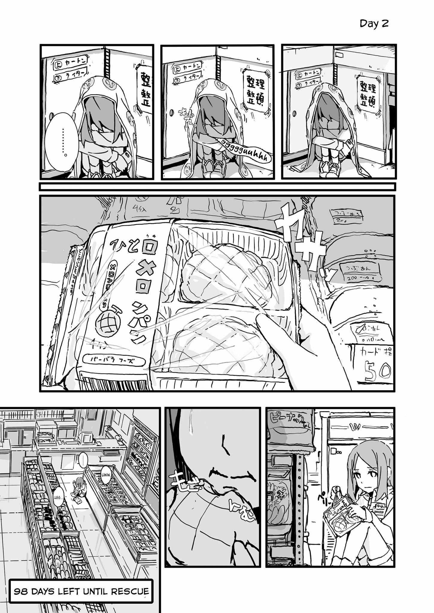 Convenience Store Of The Dead ~The Convenience Store Clerk Will Get Rescued In 100 Days~ - Chapter 2