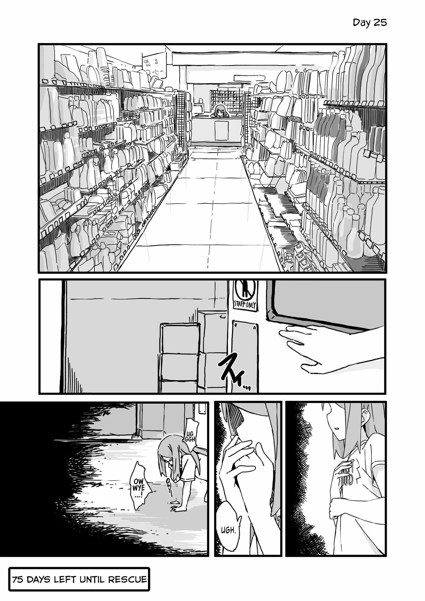 Convenience Store Of The Dead ~The Convenience Store Clerk Will Get Rescued In 100 Days~ - Chapter 25