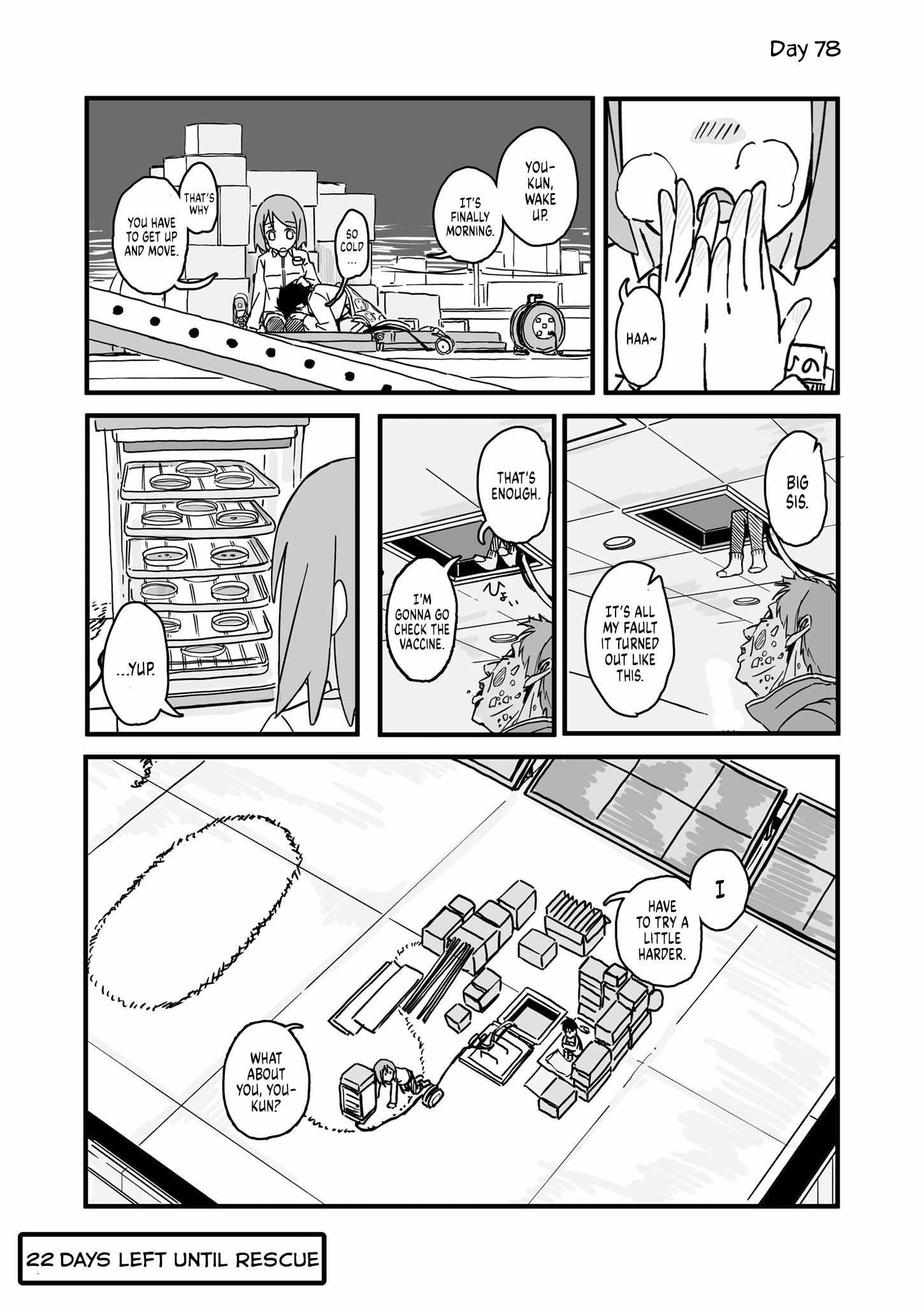 Convenience Store Of The Dead ~The Convenience Store Clerk Will Get Rescued In 100 Days~ - Chapter 78