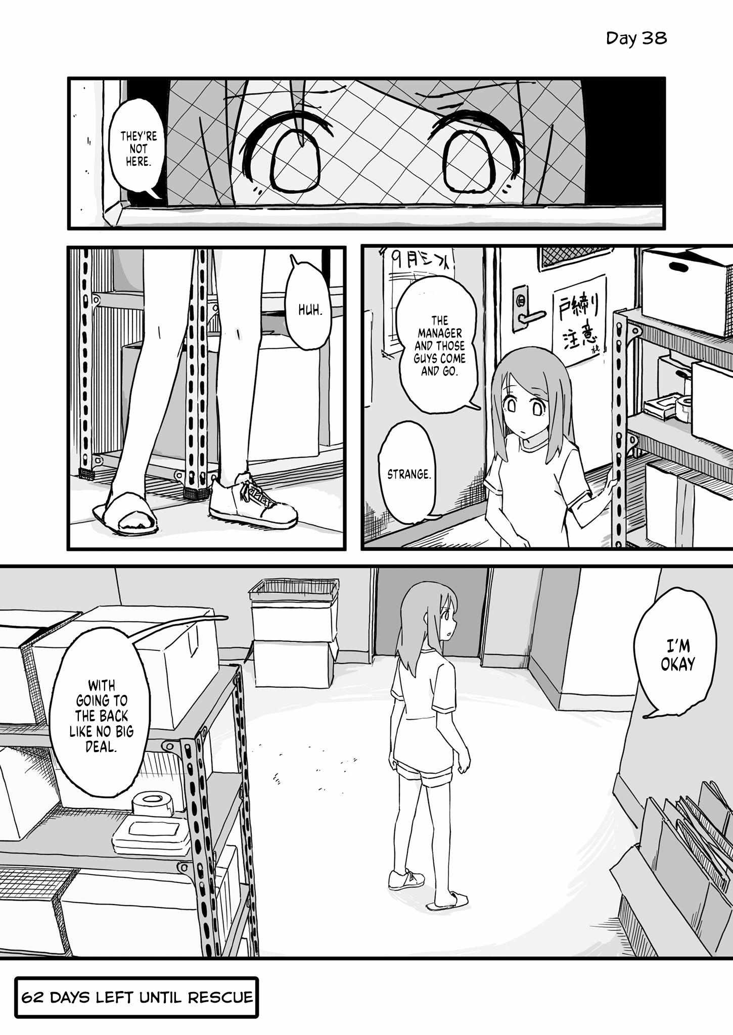 Convenience Store Of The Dead ~The Convenience Store Clerk Will Get Rescued In 100 Days~ - Chapter 38