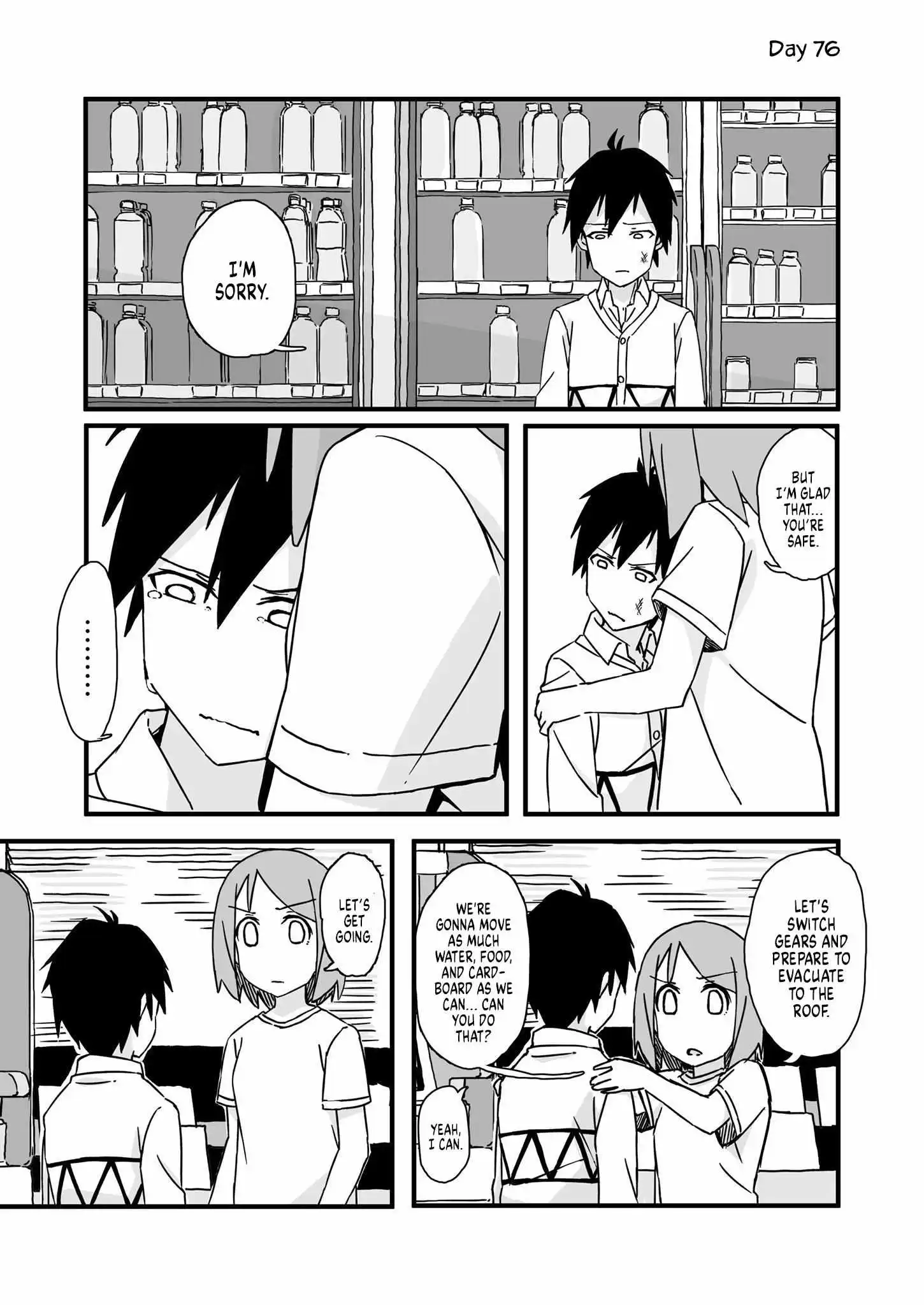 Convenience Store Of The Dead ~The Convenience Store Clerk Will Get Rescued In 100 Days~ - Chapter 76