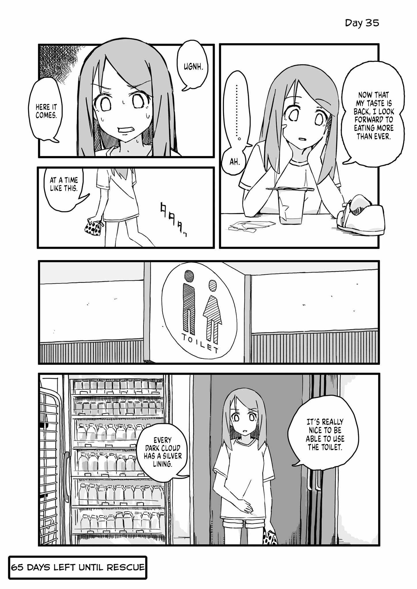 Convenience Store Of The Dead ~The Convenience Store Clerk Will Get Rescued In 100 Days~ - Chapter 35