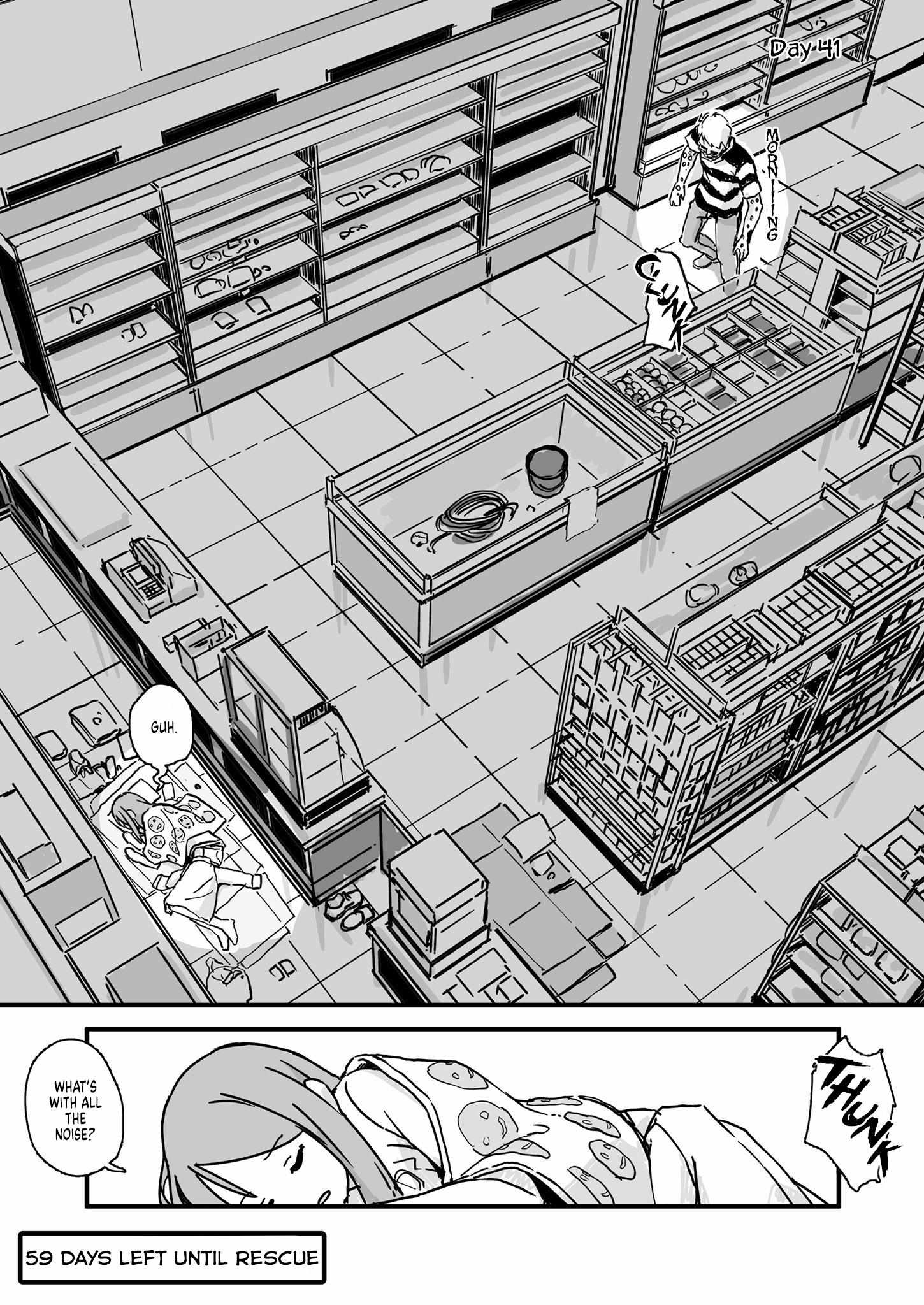 Convenience Store Of The Dead ~The Convenience Store Clerk Will Get Rescued In 100 Days~ - Chapter 41