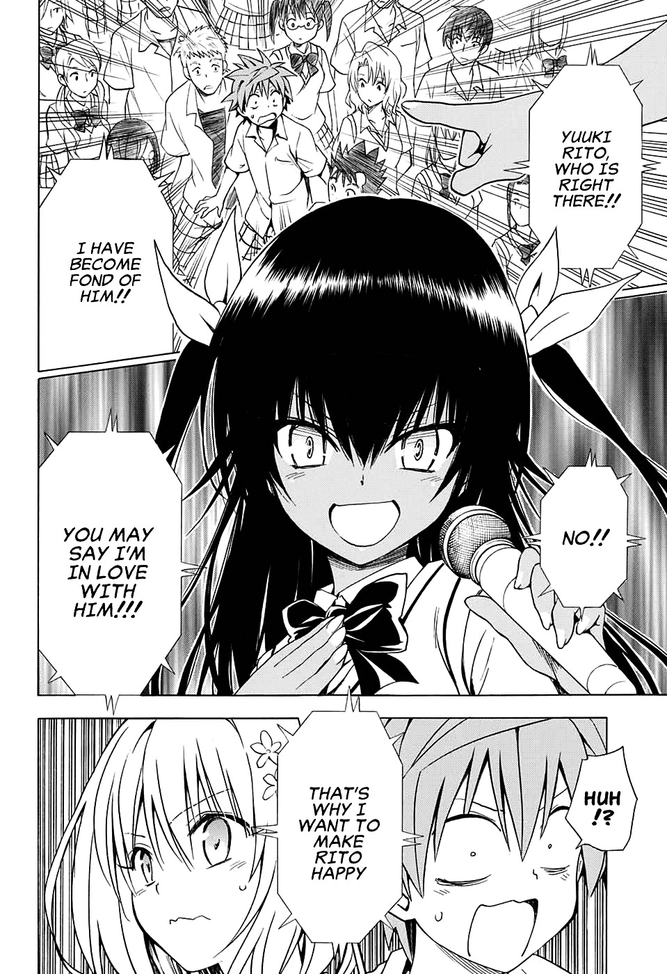 To Love-Ru Darkness - Chapter 75 : Sudden Confession ~The Precious Words~