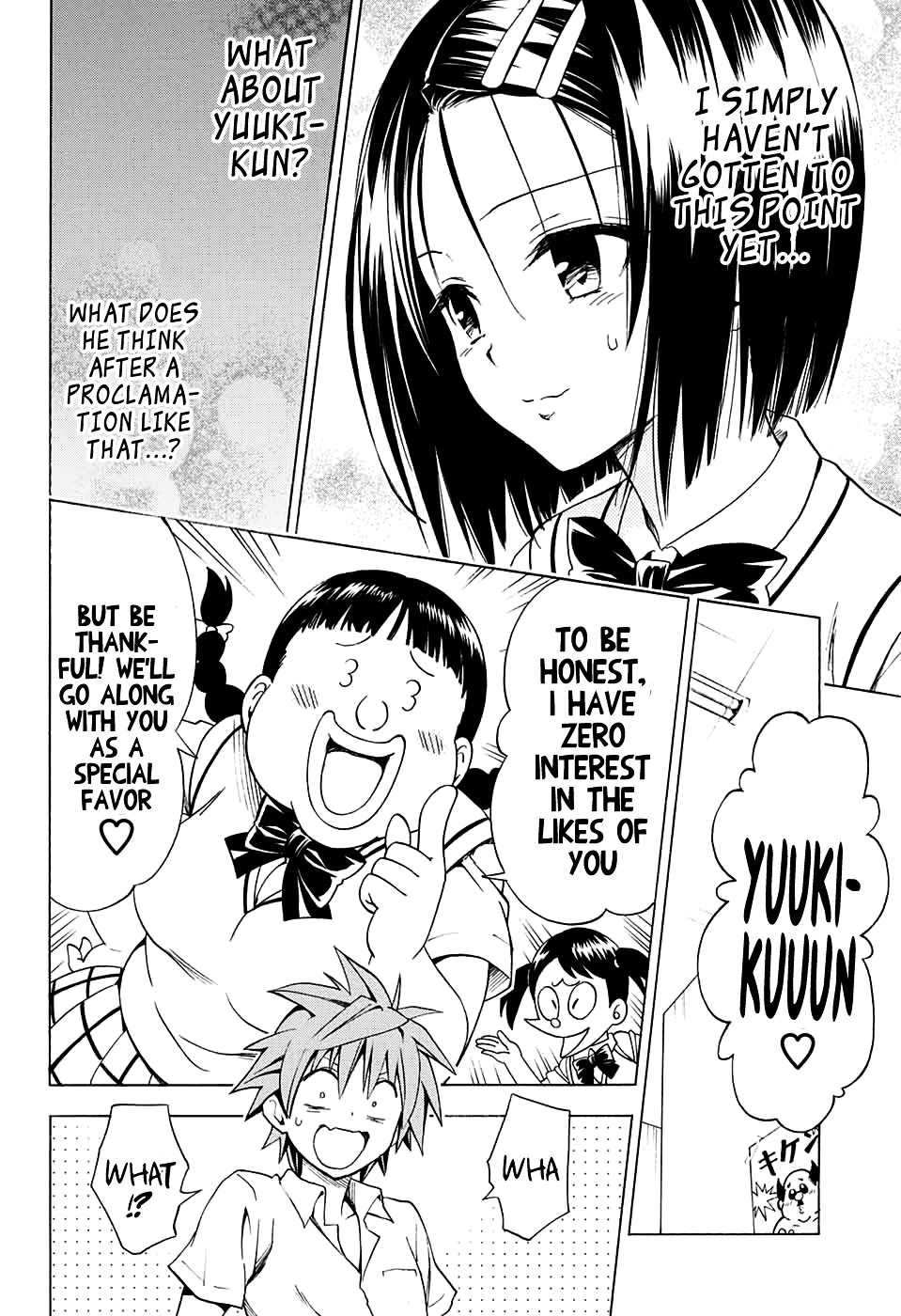 To Love-Ru Darkness - Chapter 75 : Sudden Confession ~The Precious Words~