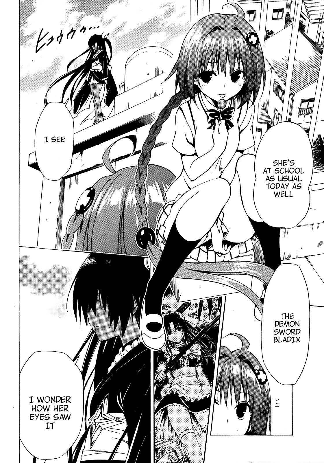 To Love-Ru Darkness - Chapter 34 : When Talking ~Sisters' Love Circumstances~