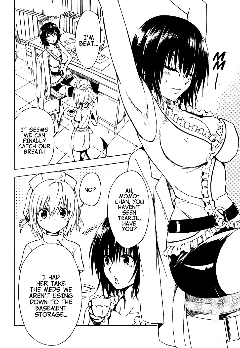 To Love-Ru Darkness - Chapter 38 : Clinic ~Can't Become Honest~