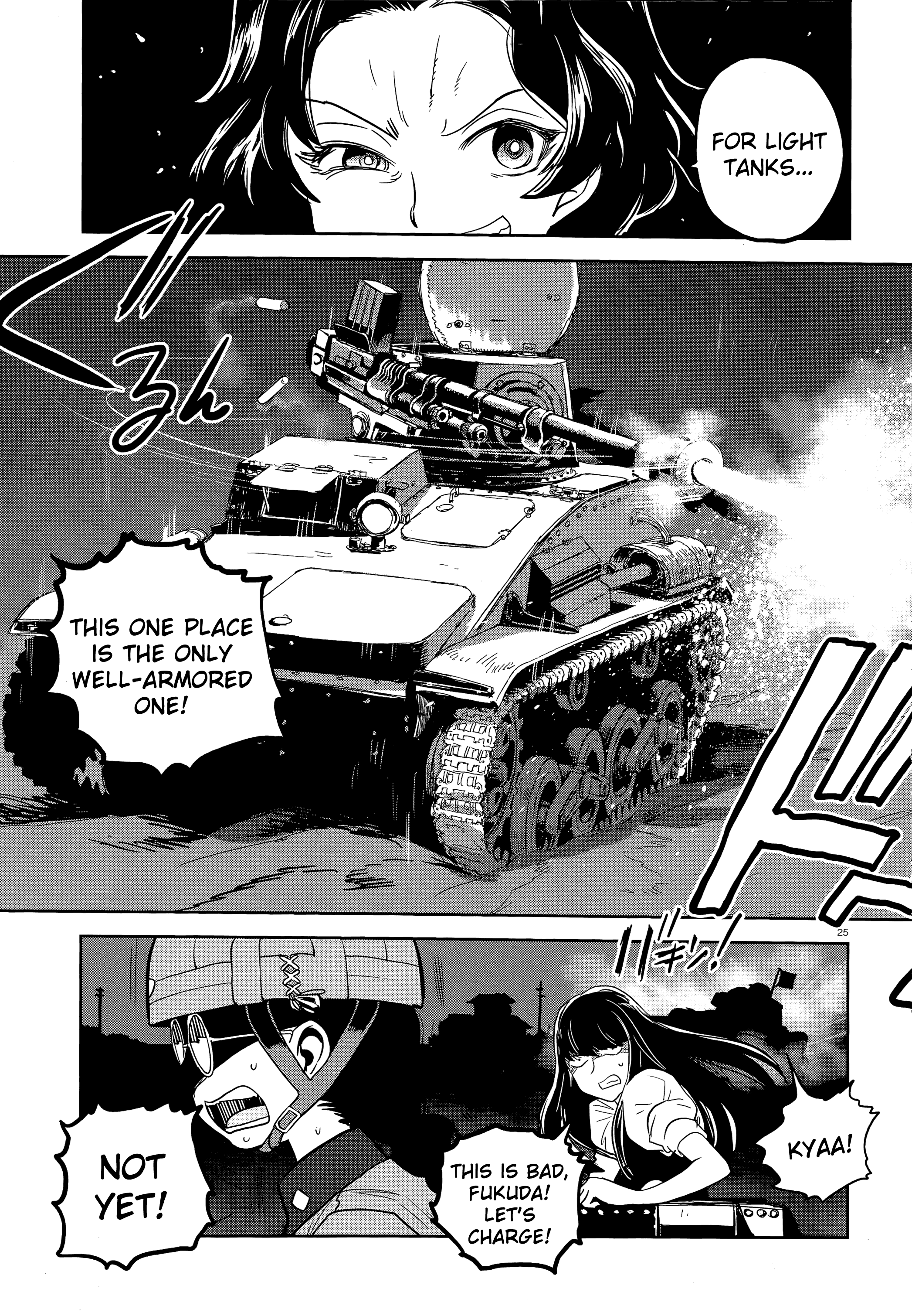 Girls & Panzer - Ribbon No Musha - Vol.11 Chapter 43: The Death Match Of Komoro (Part 10)