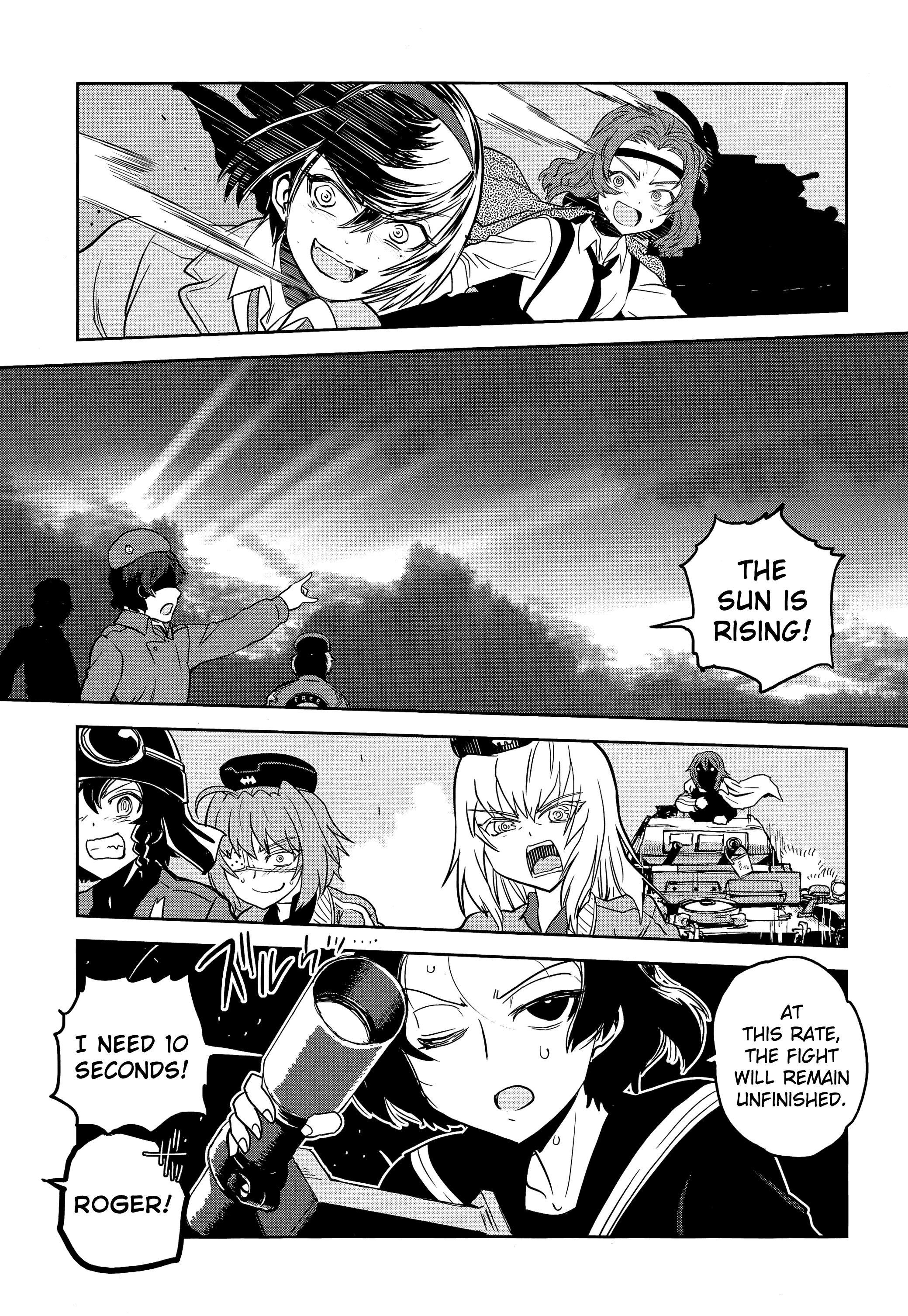 Girls & Panzer - Ribbon No Musha - Vol.11 Chapter 43: The Death Match Of Komoro (Part 10)