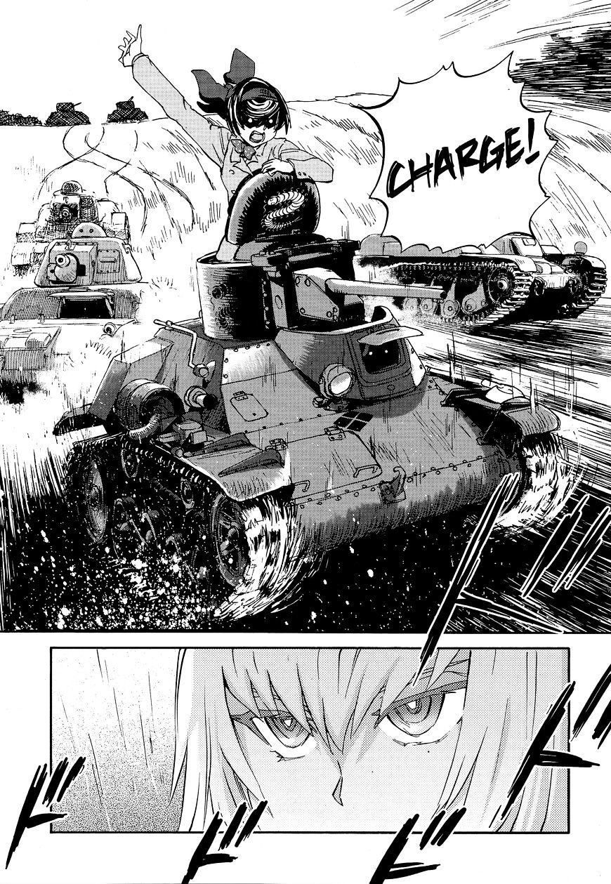 Girls & Panzer - Ribbon No Musha - Chapter 20 : Kuromorimine Strikes Back - Part 6