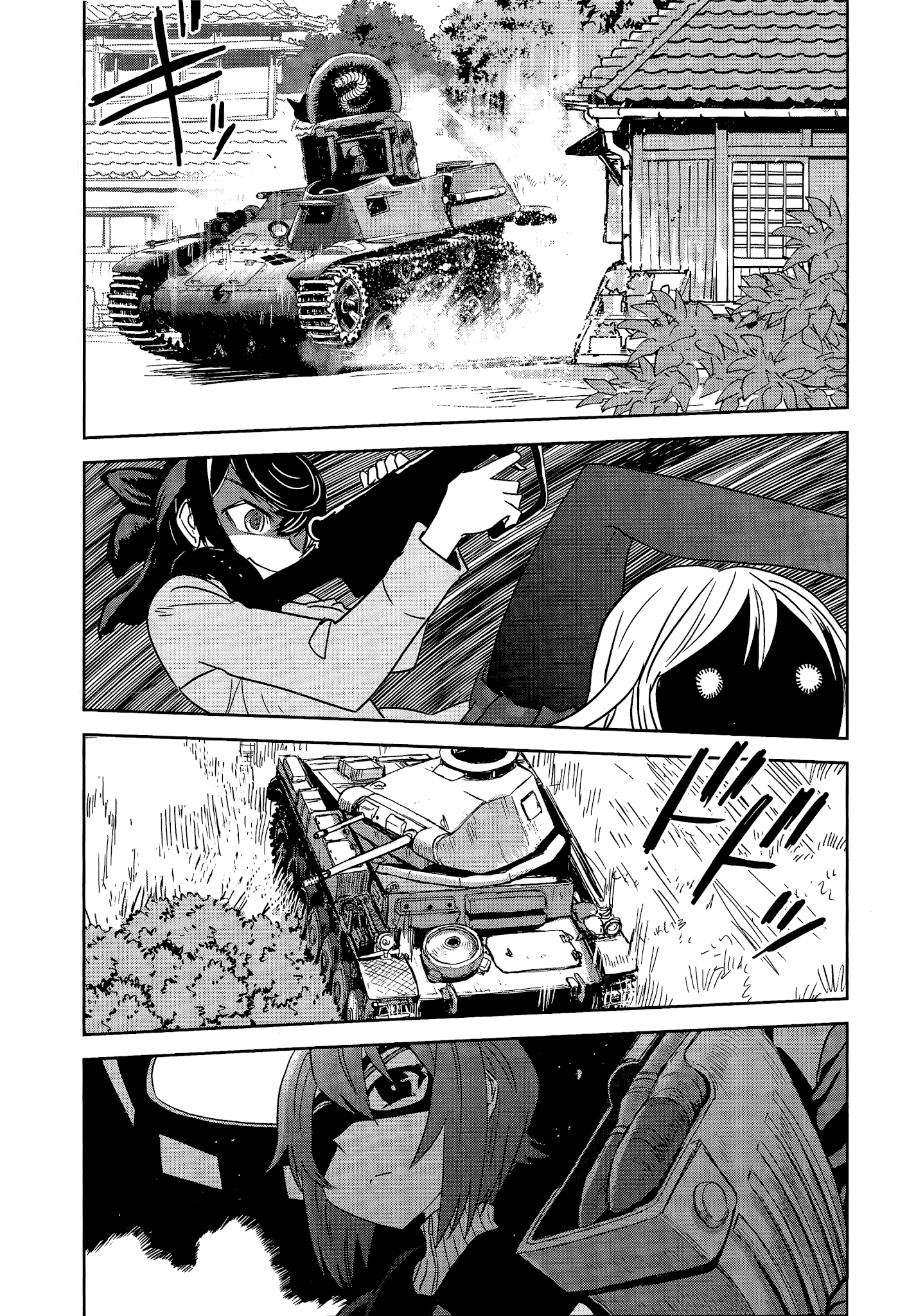 Girls & Panzer - Ribbon No Musha - Chapter 36: The Death Match Of Komoro (Part 3)