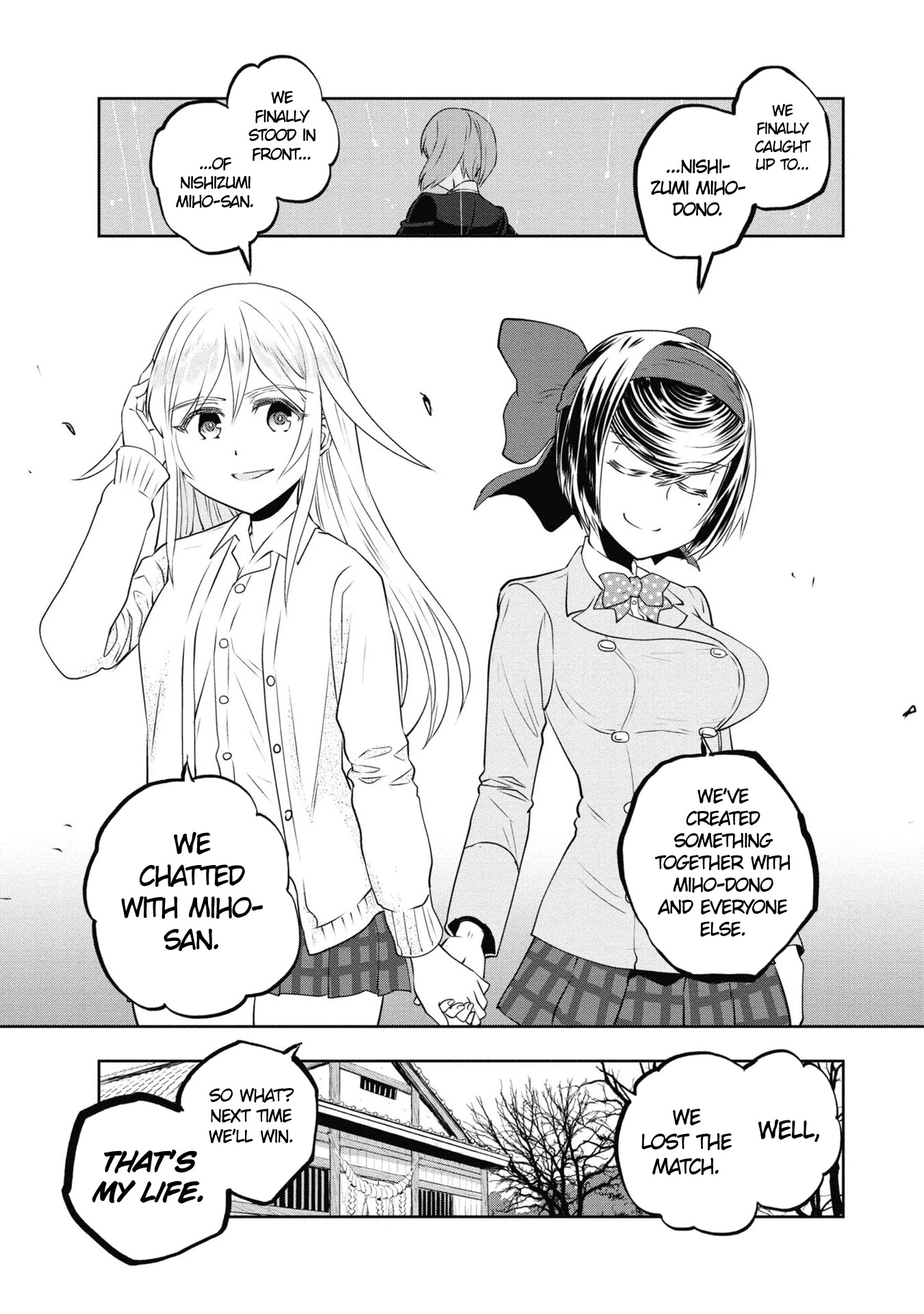 Girls & Panzer - Ribbon No Musha - Chapter 64: Team Centipede's Journey Will Go On. [End]