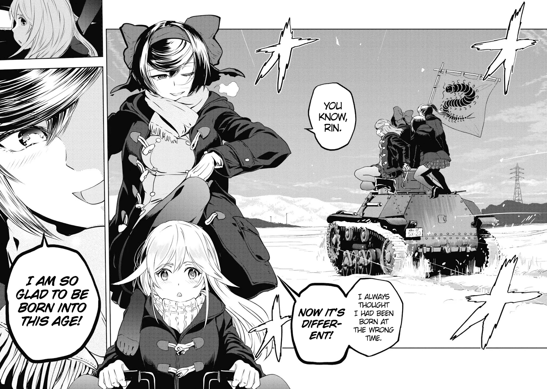 Girls & Panzer - Ribbon No Musha - Chapter 64: Team Centipede's Journey Will Go On. [End]