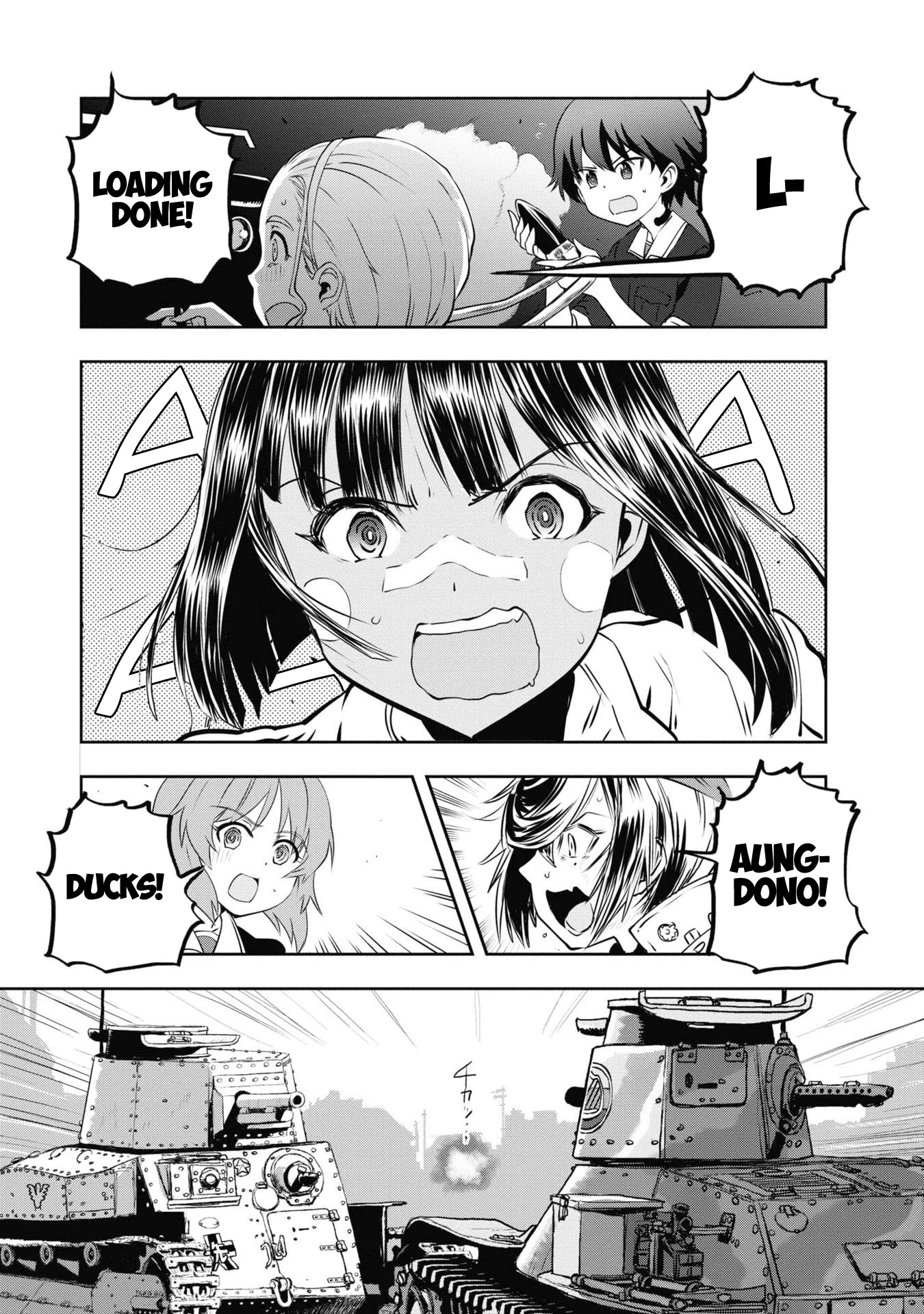 Girls & Panzer - Ribbon No Musha - Chapter 64: Team Centipede's Journey Will Go On. [End]