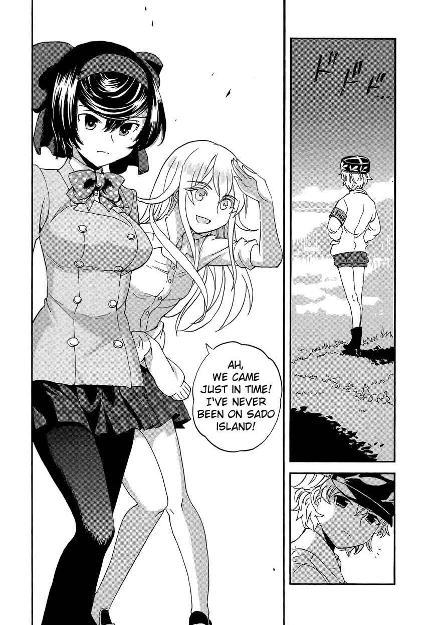 Girls & Panzer - Ribbon No Musha - Chapter 032 : The Battle Of Sado Island