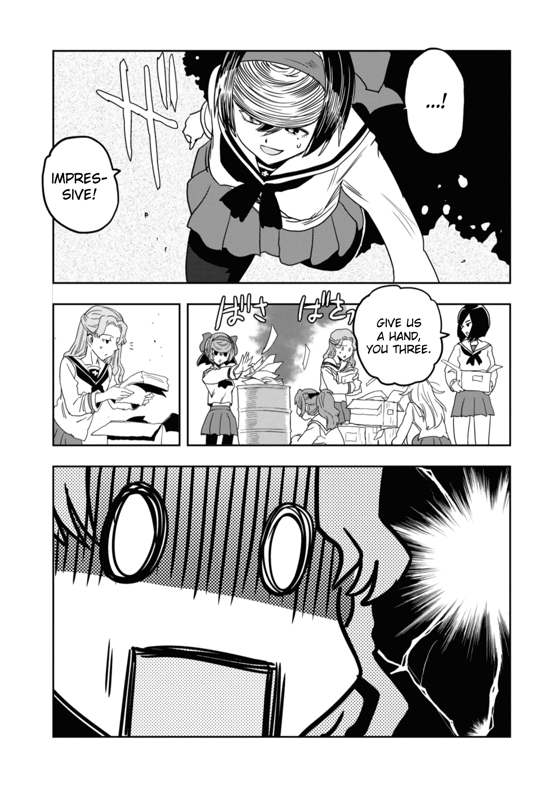 Girls & Panzer - Ribbon No Musha - Vol.13 Chapter 53: Infiltrating The Ooarai Girls' Academy Ship (Part 1)