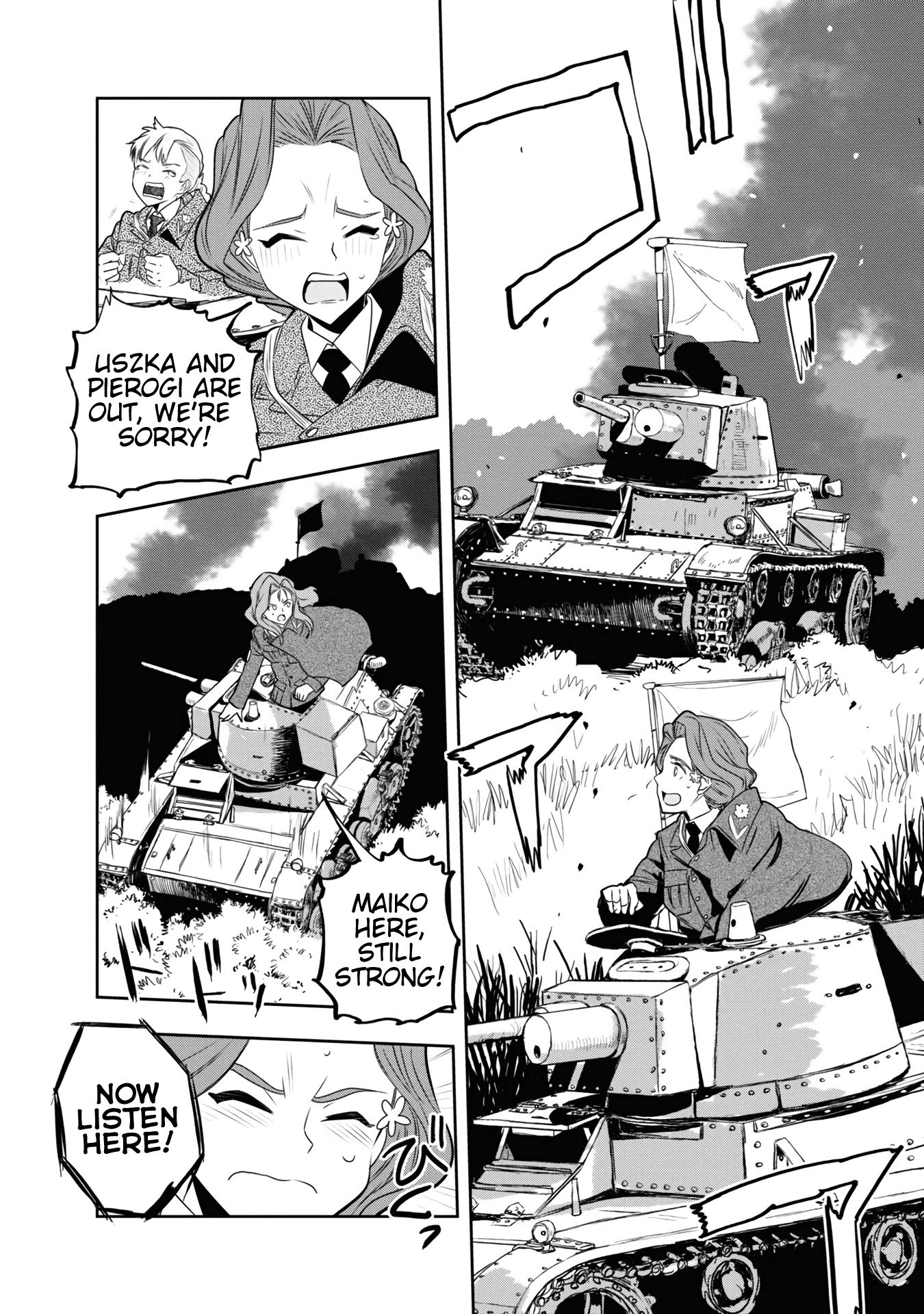 Girls & Panzer - Ribbon No Musha - Chapter 61: The Showdown With Nishizumi Miho (Part 5)