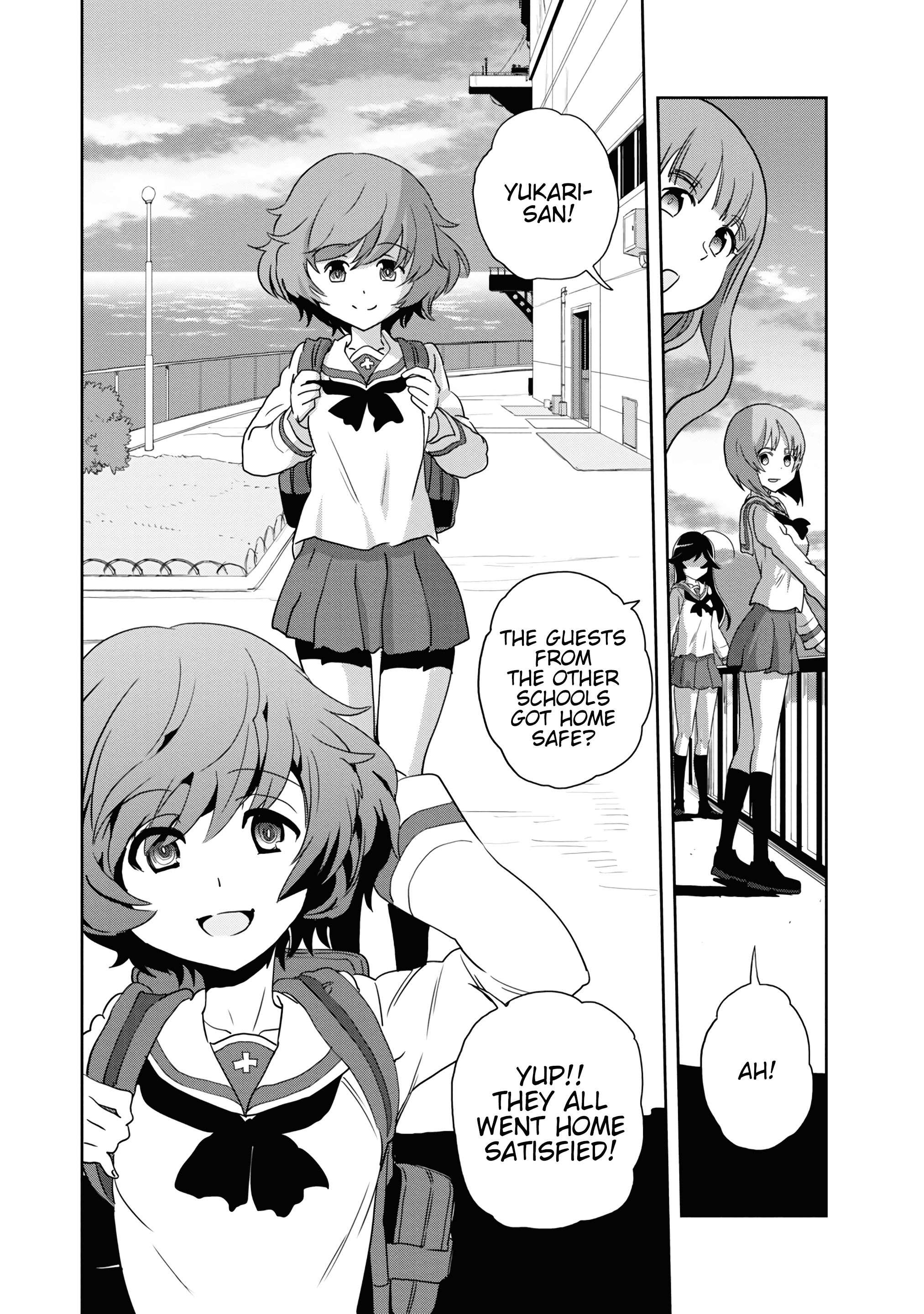 Girls & Panzer - Ribbon No Musha - Vol.14 Chapter 55: Infiltrating The Ooarai Girls' Academy Ship (Part 3)