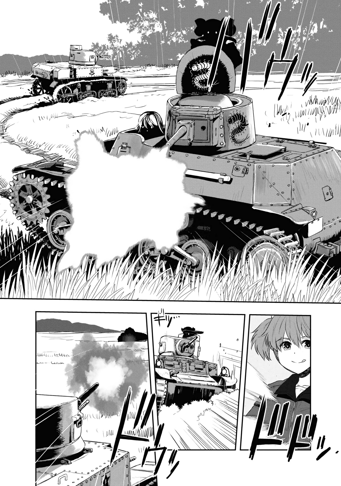 Girls & Panzer - Ribbon No Musha - Chapter 60: The Showdown With Nishizumi Miho (Part 4)