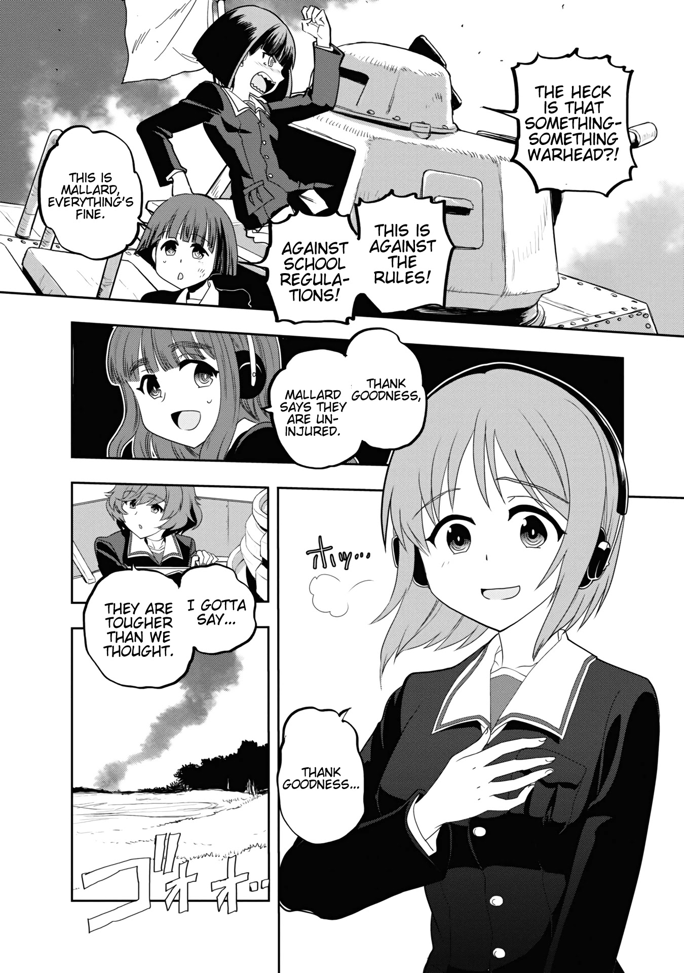 Girls & Panzer - Ribbon No Musha - Chapter 60: The Showdown With Nishizumi Miho (Part 4)