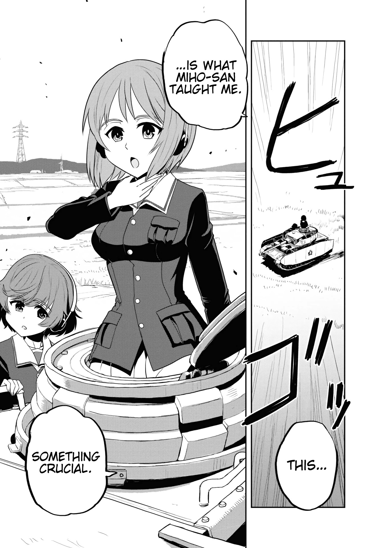 Girls & Panzer - Ribbon No Musha - Chapter 60: The Showdown With Nishizumi Miho (Part 4)