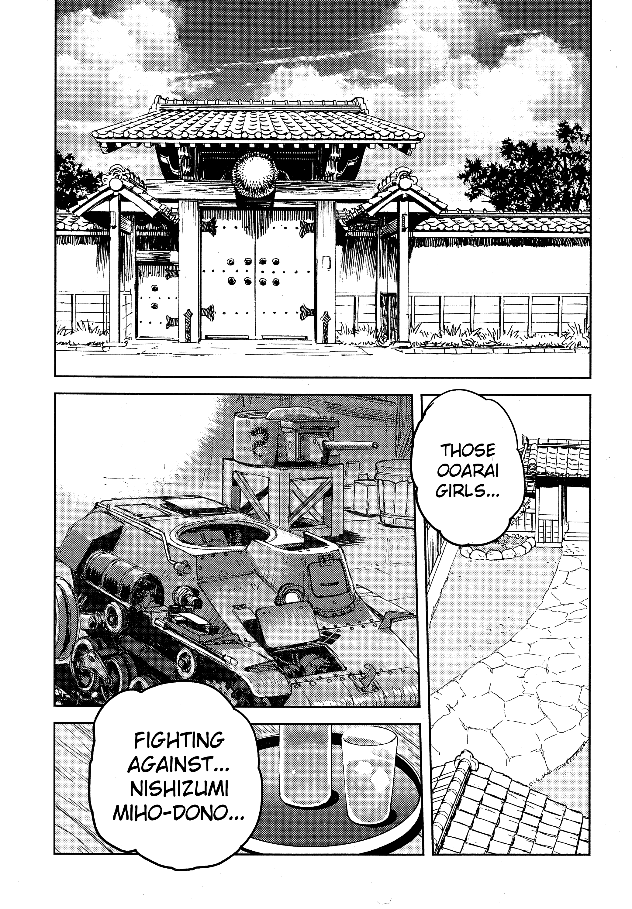 Girls & Panzer - Ribbon No Musha - Vol.12 Chapter 45: Living Legend