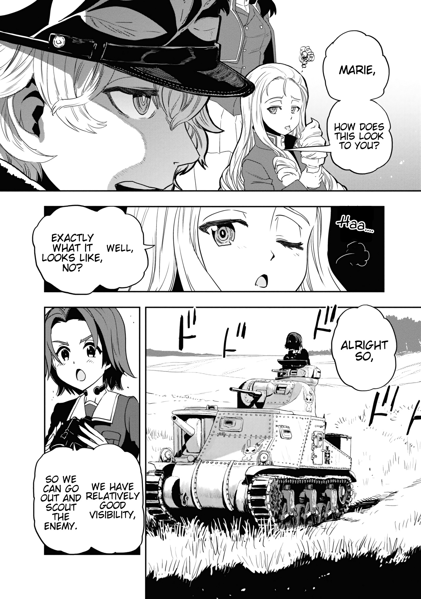 Girls & Panzer - Ribbon No Musha - Vol.15 Chapter 59: The Showdown With Nishizumi Miho (Part 3)