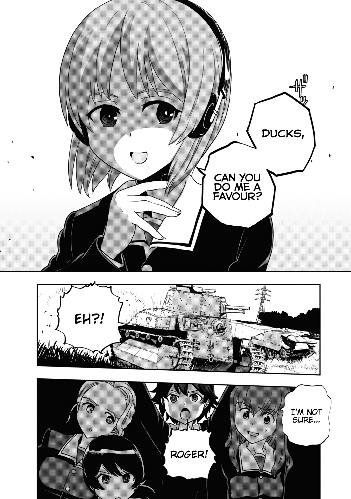 Girls & Panzer - Ribbon No Musha - Vol.15 Chapter 59: The Showdown With Nishizumi Miho (Part 3)