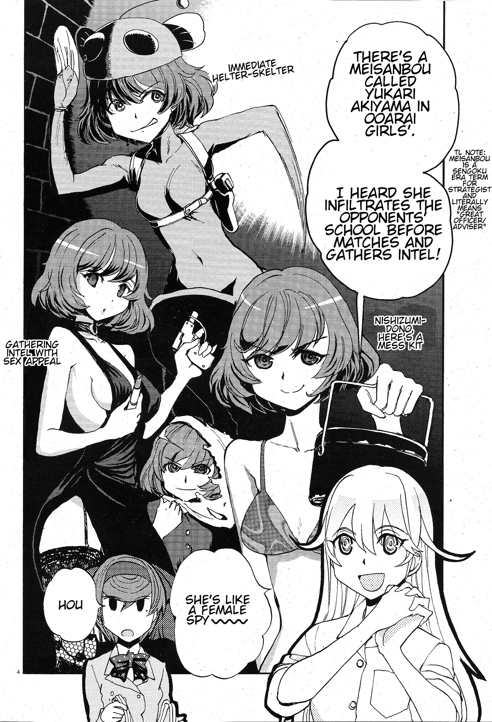 Girls & Panzer - Ribbon No Musha - Vol.1 Chapter 5 : Know Thy Enemy, Know Thy Self