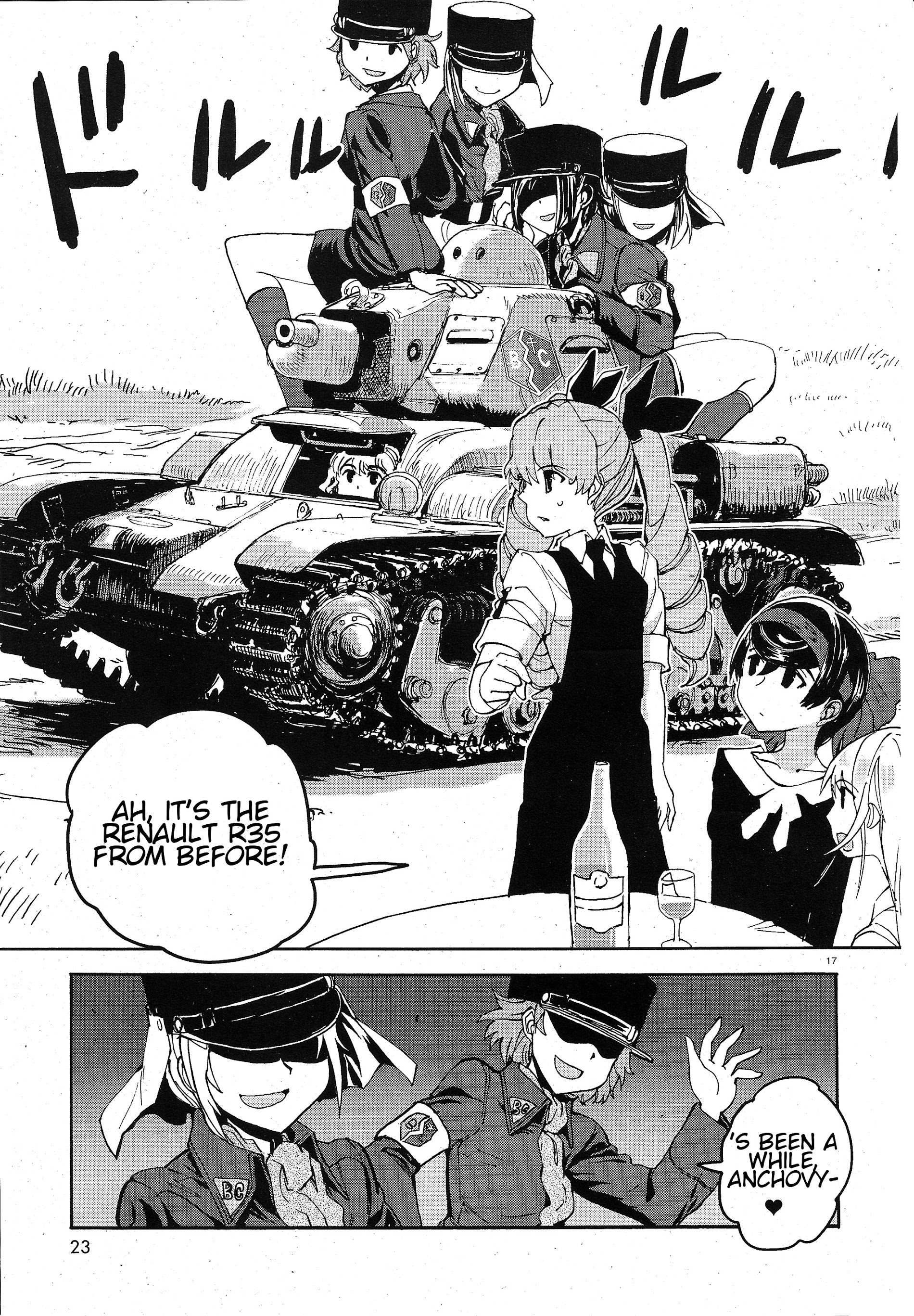 Girls & Panzer - Ribbon No Musha - Vol.1 Chapter 5 : Know Thy Enemy, Know Thy Self